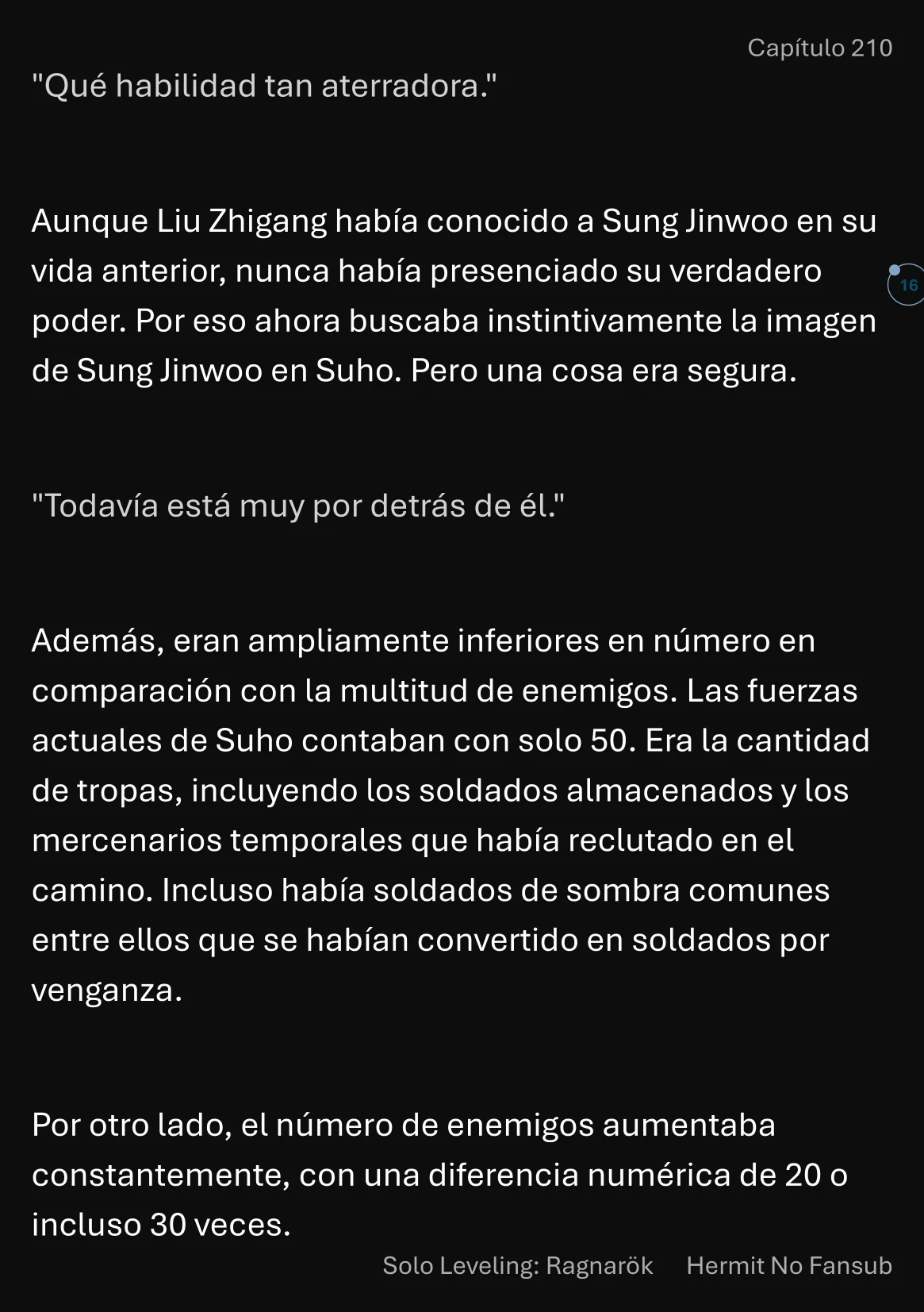 Página 17 del Manga