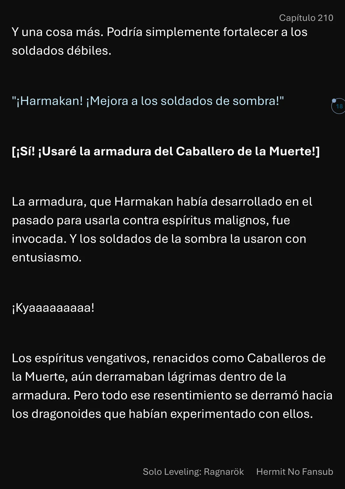 Página 19 del Manga