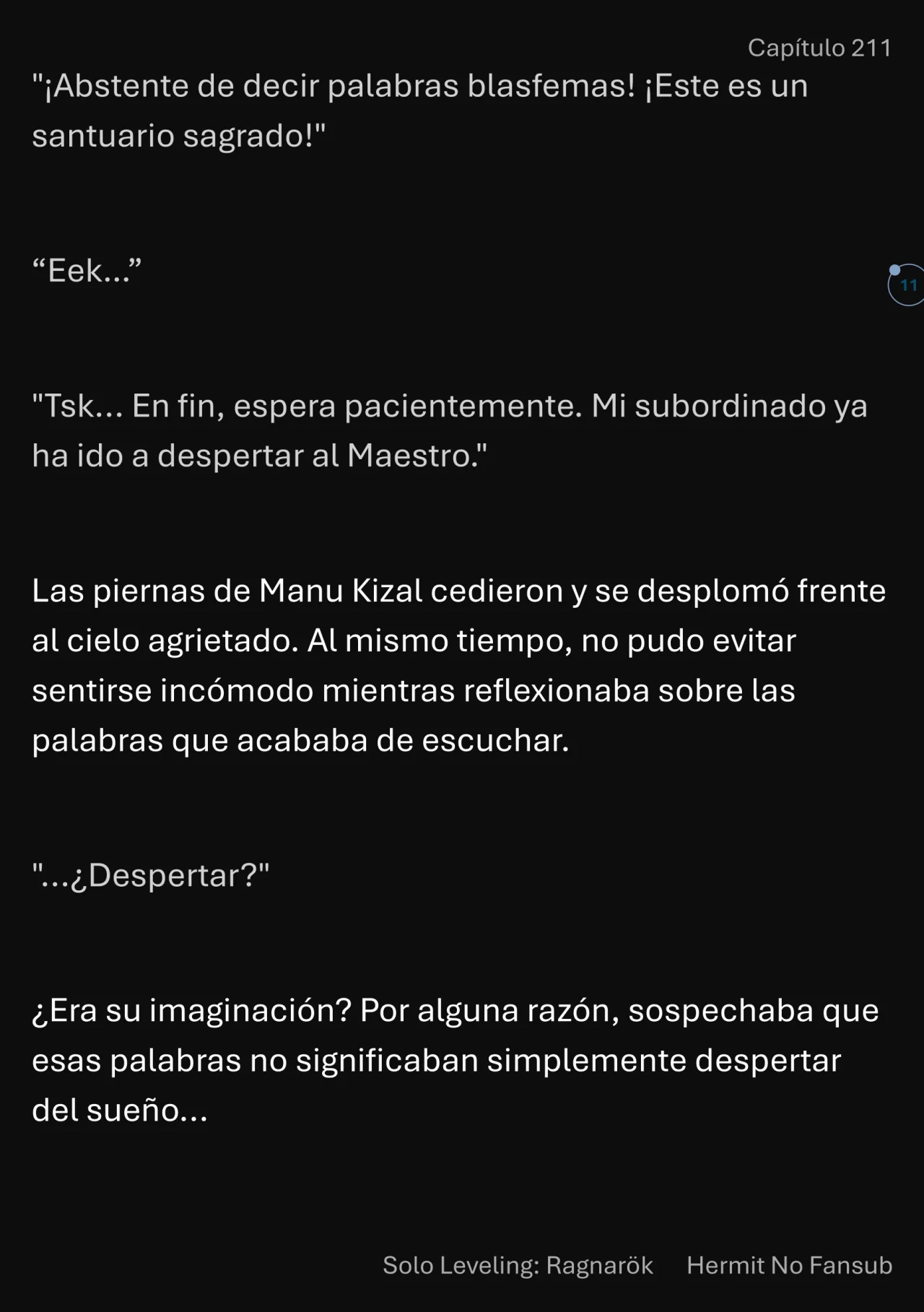 Página 12 del Manga