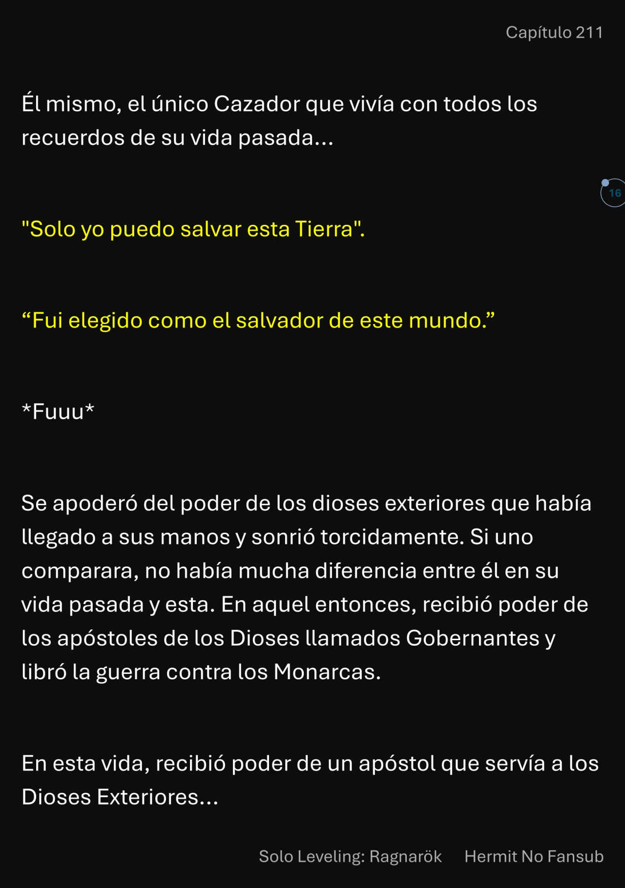 Página 17 del Manga