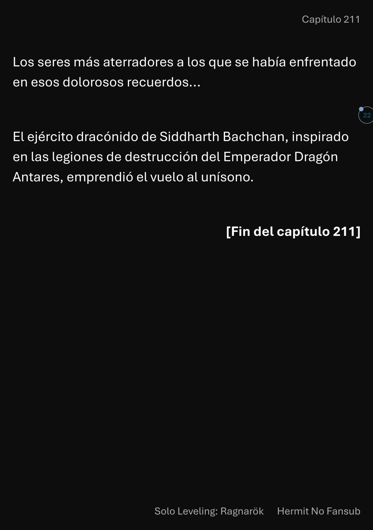 Página 23 del Manga