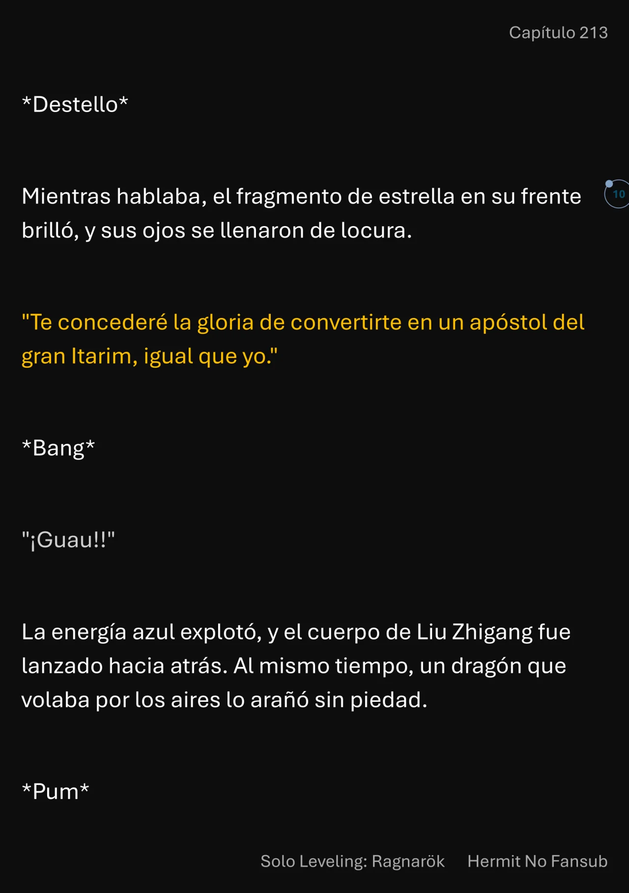 Página 11 del Manga