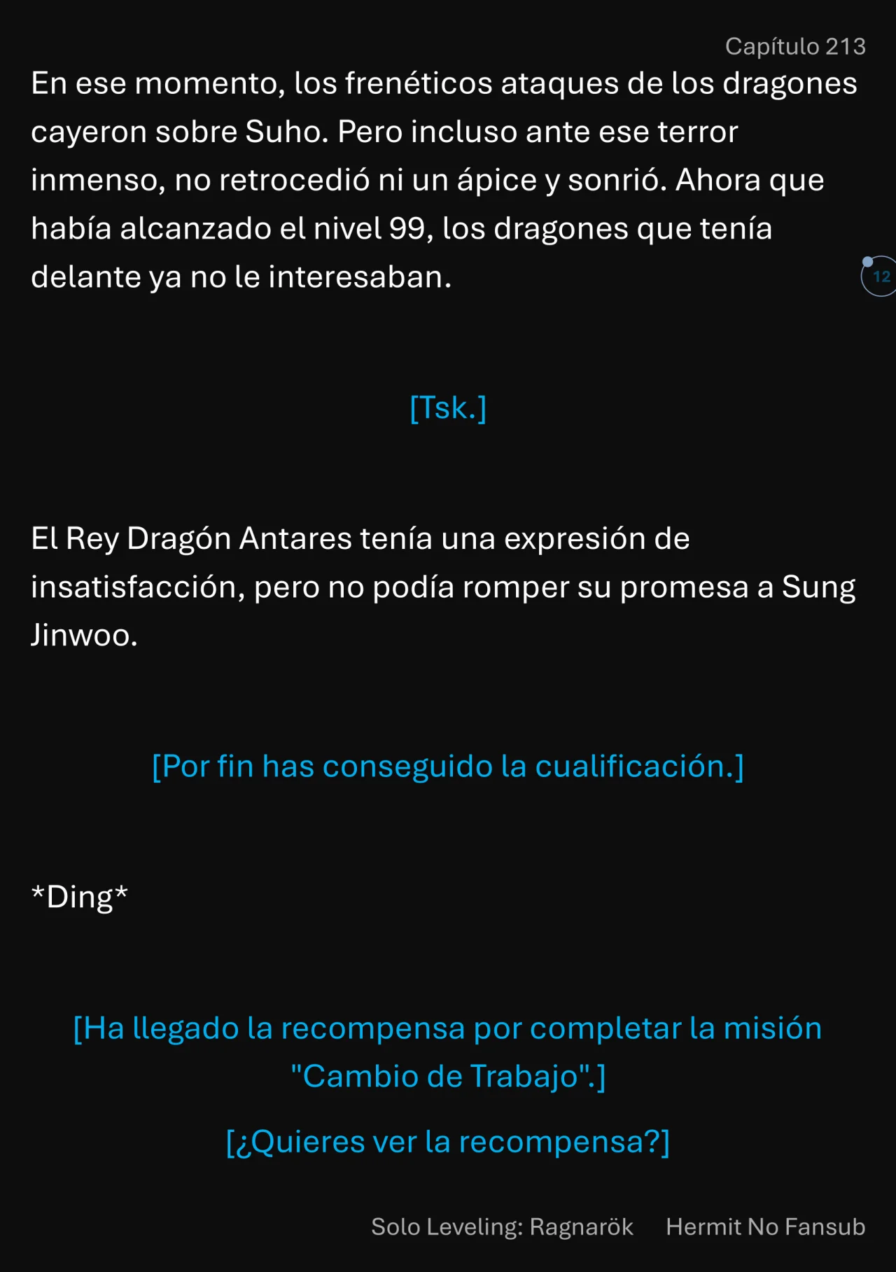 Página 13 del Manga