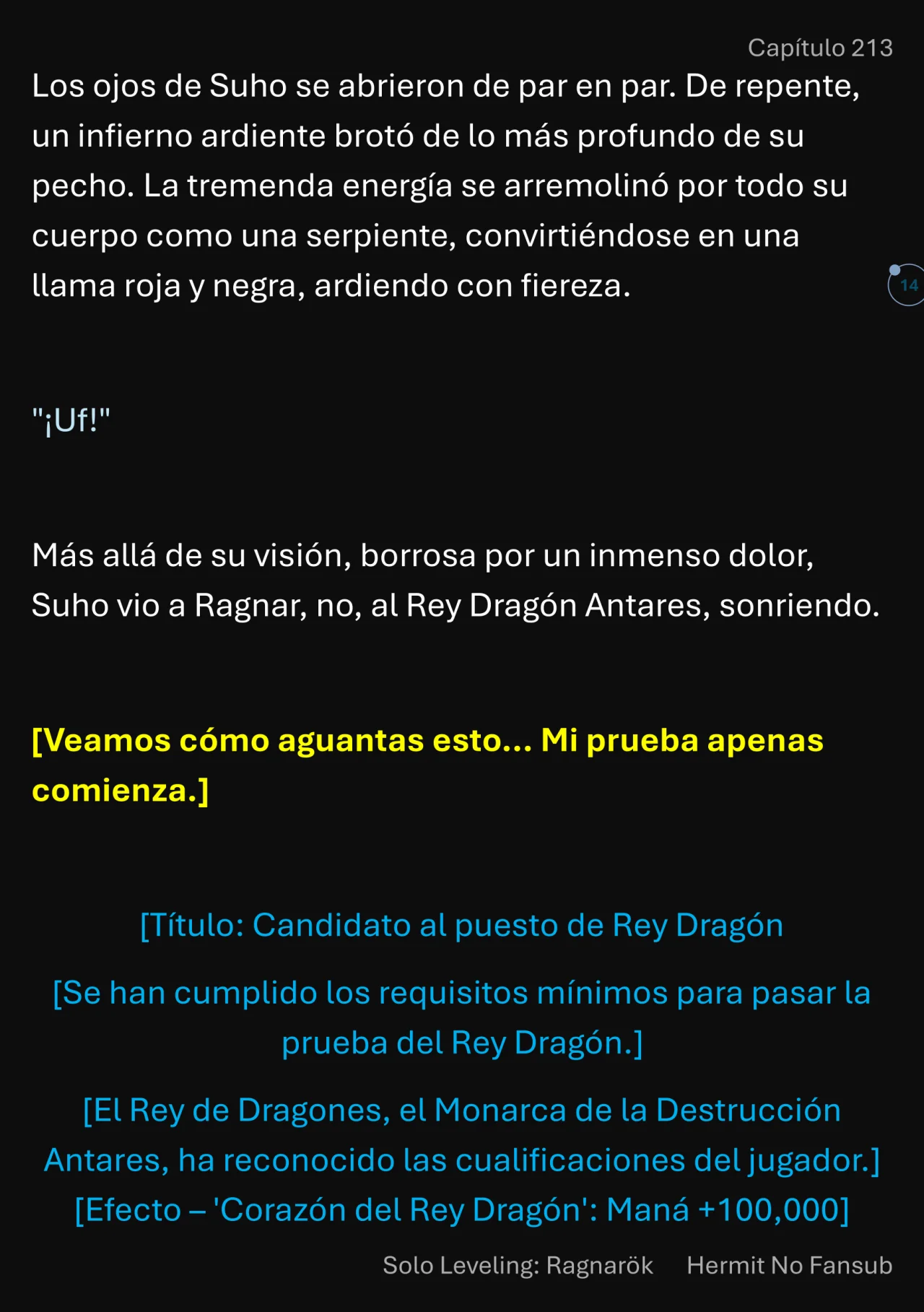 Página 15 del Manga