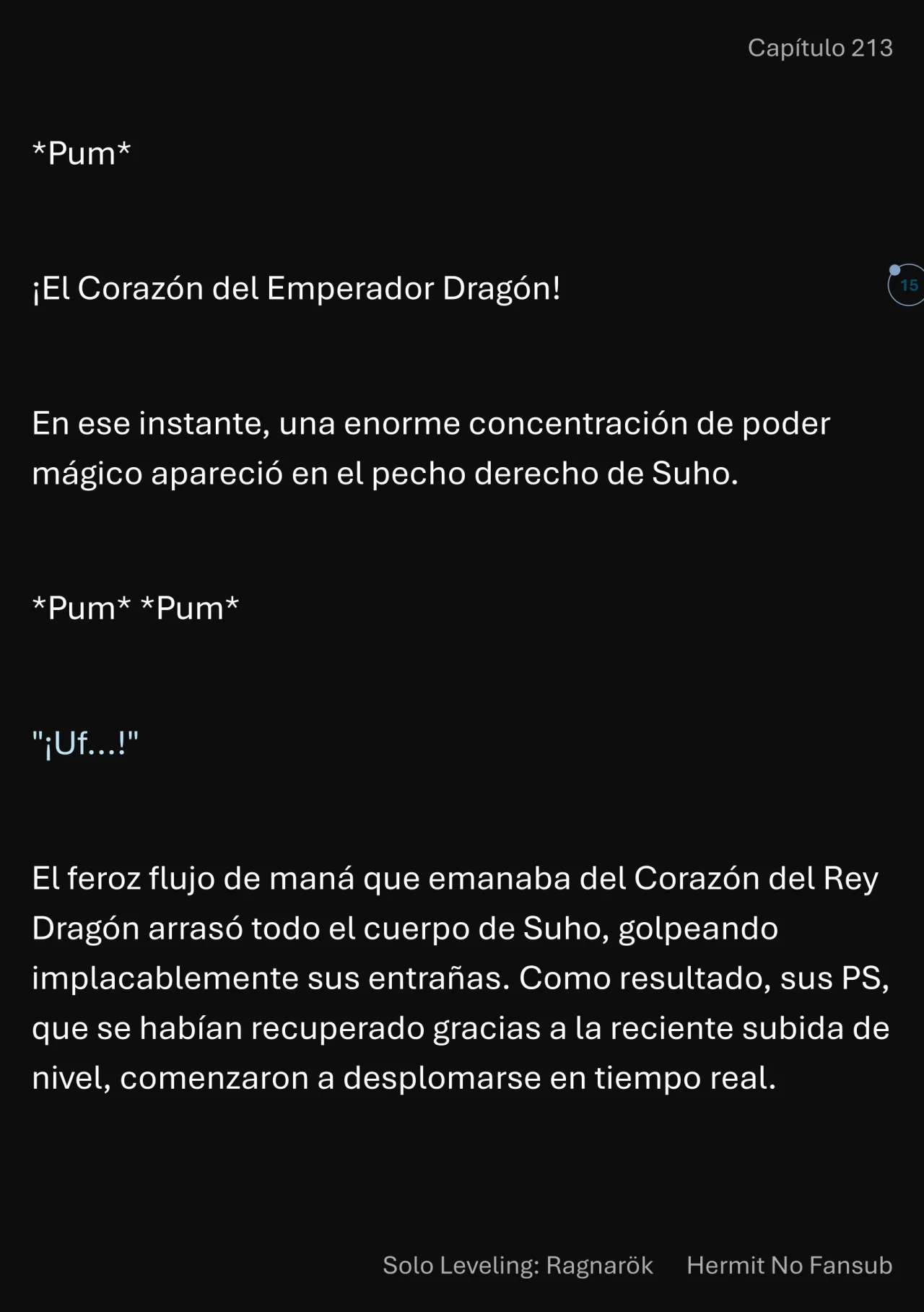 Página 16 del Manga