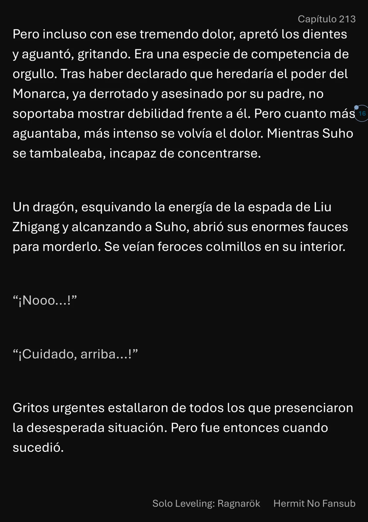 Página 17 del Manga