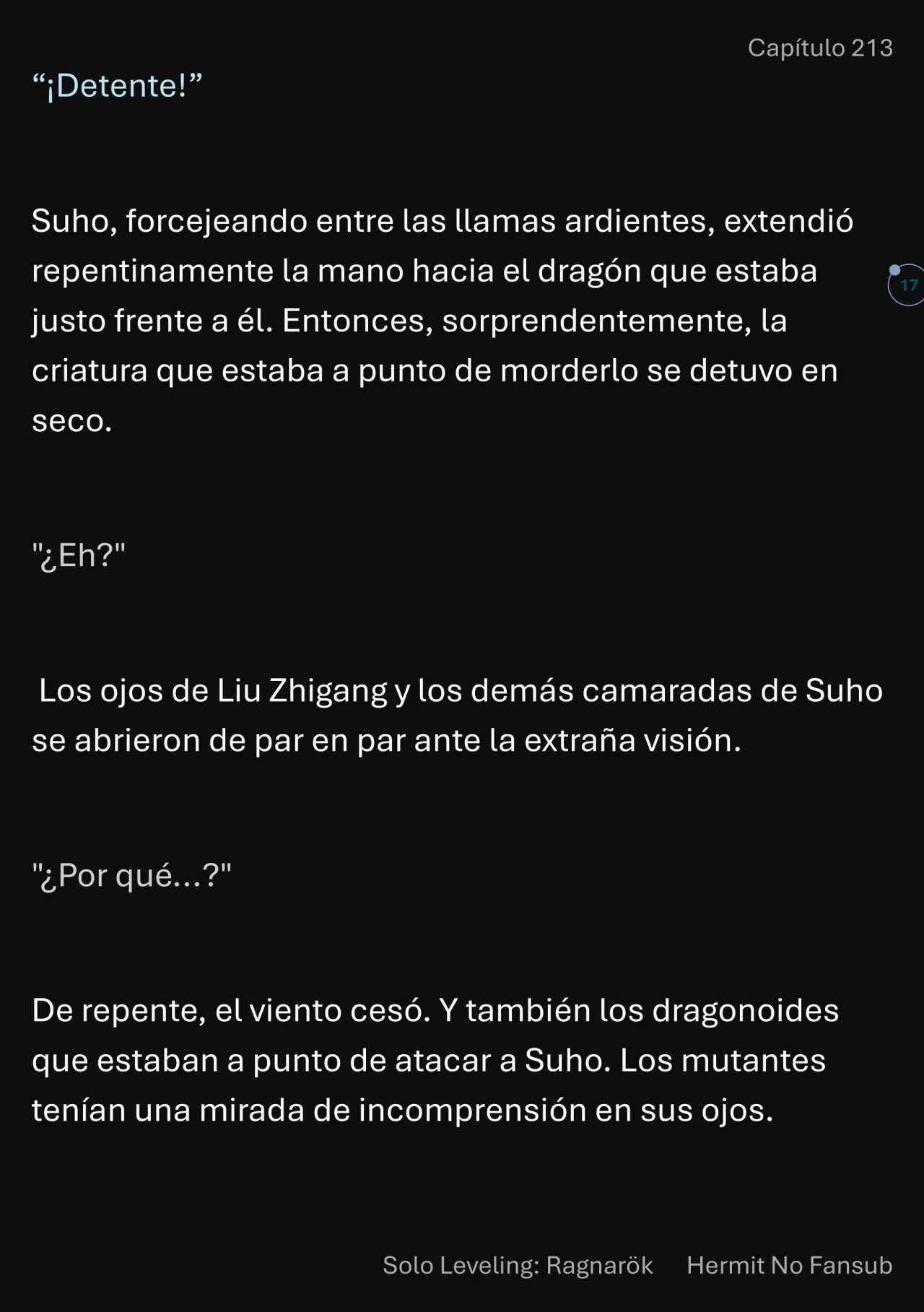 Página 18 del Manga