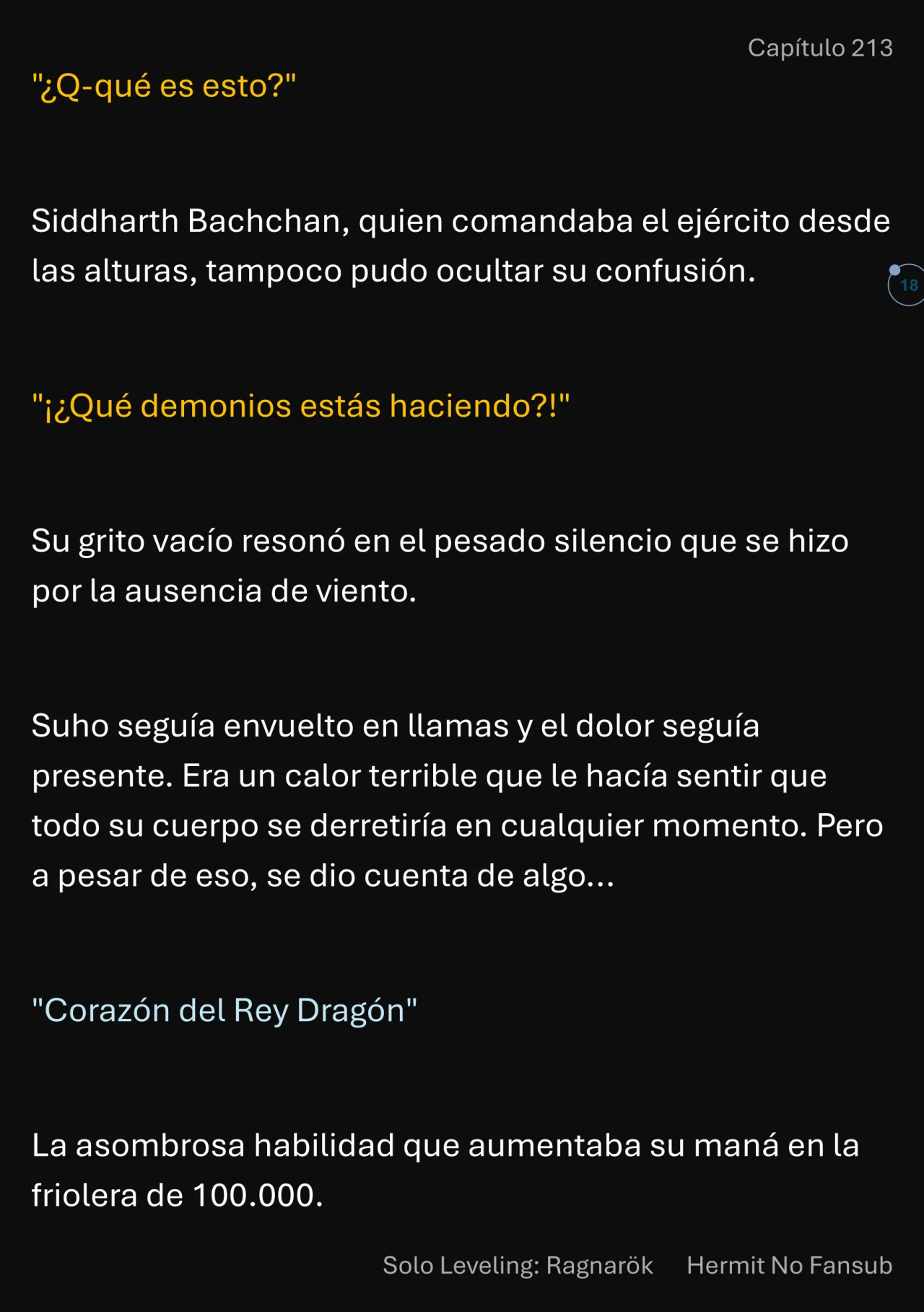 Página 19 del Manga