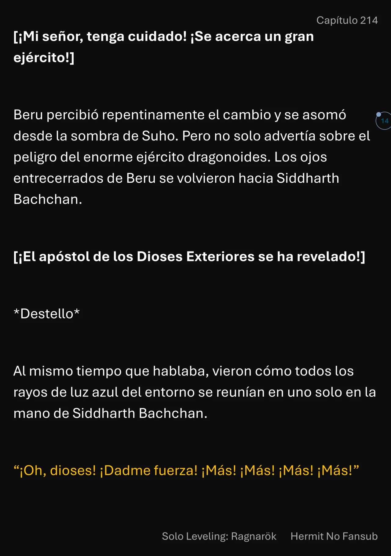 Página 15 del Manga