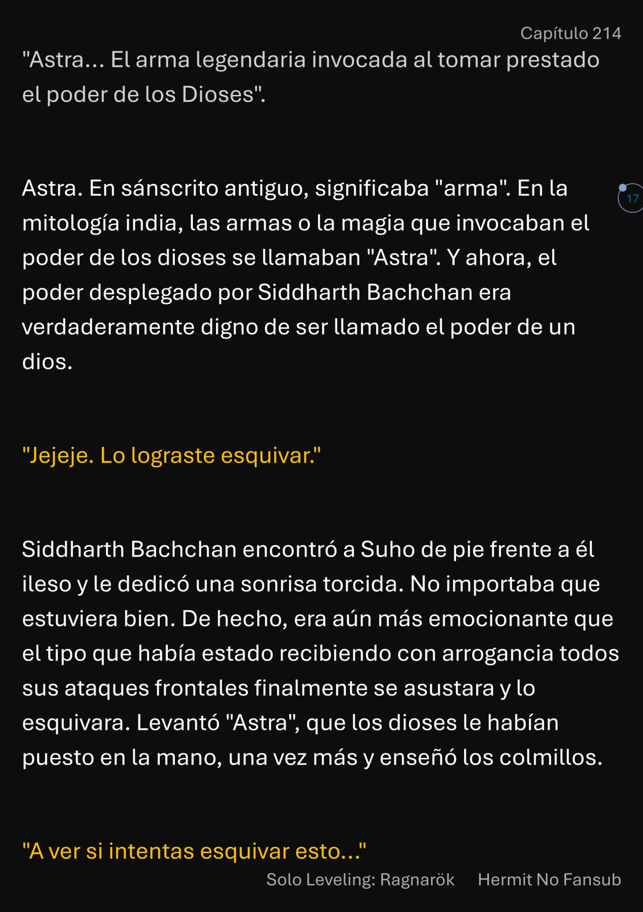 Página 18 del Manga