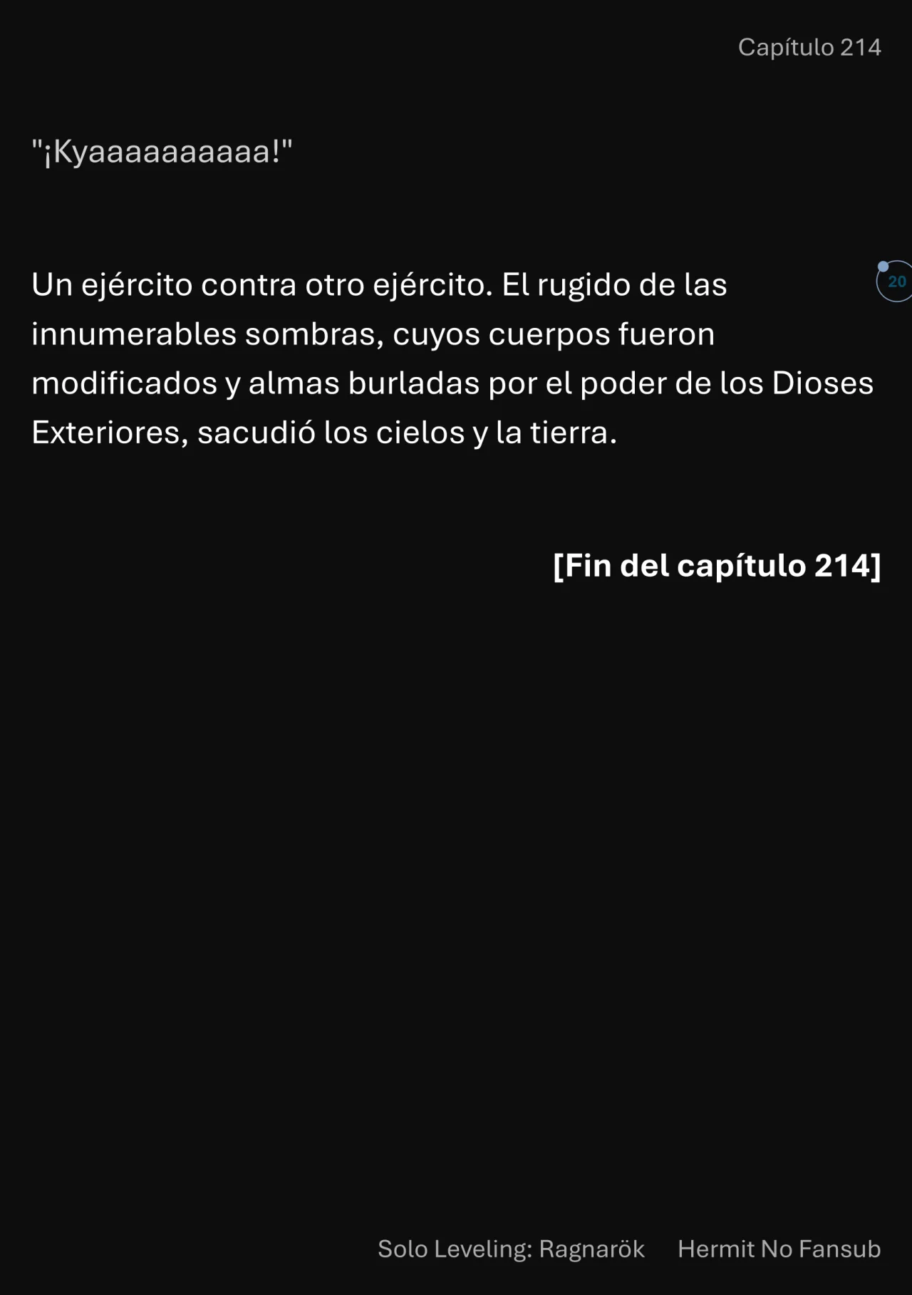 Página 21 del Manga