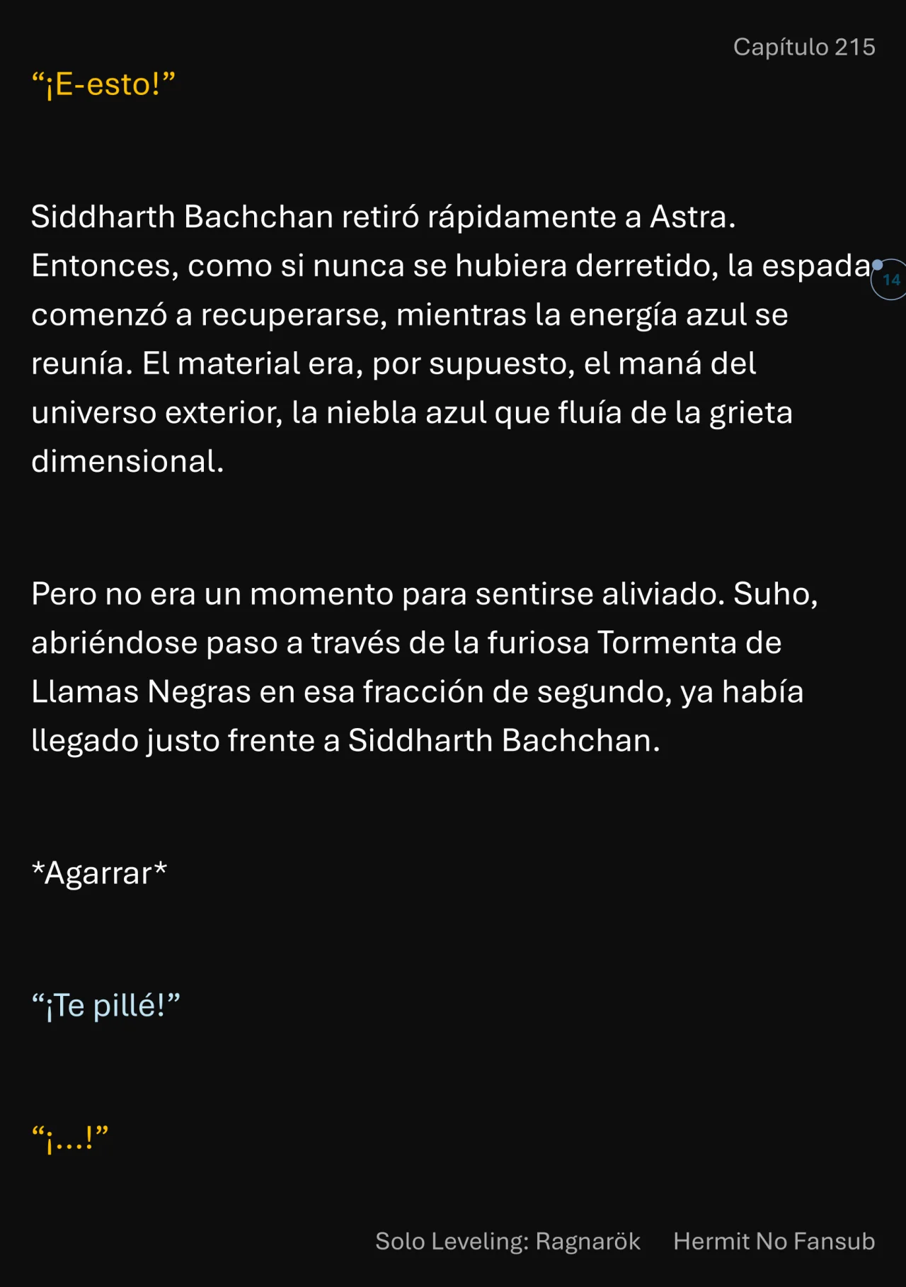 Página 15 del Manga