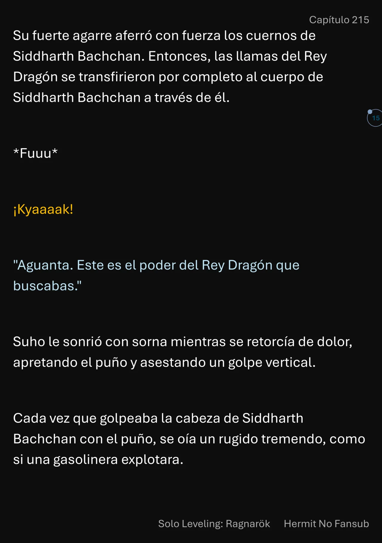 Página 16 del Manga