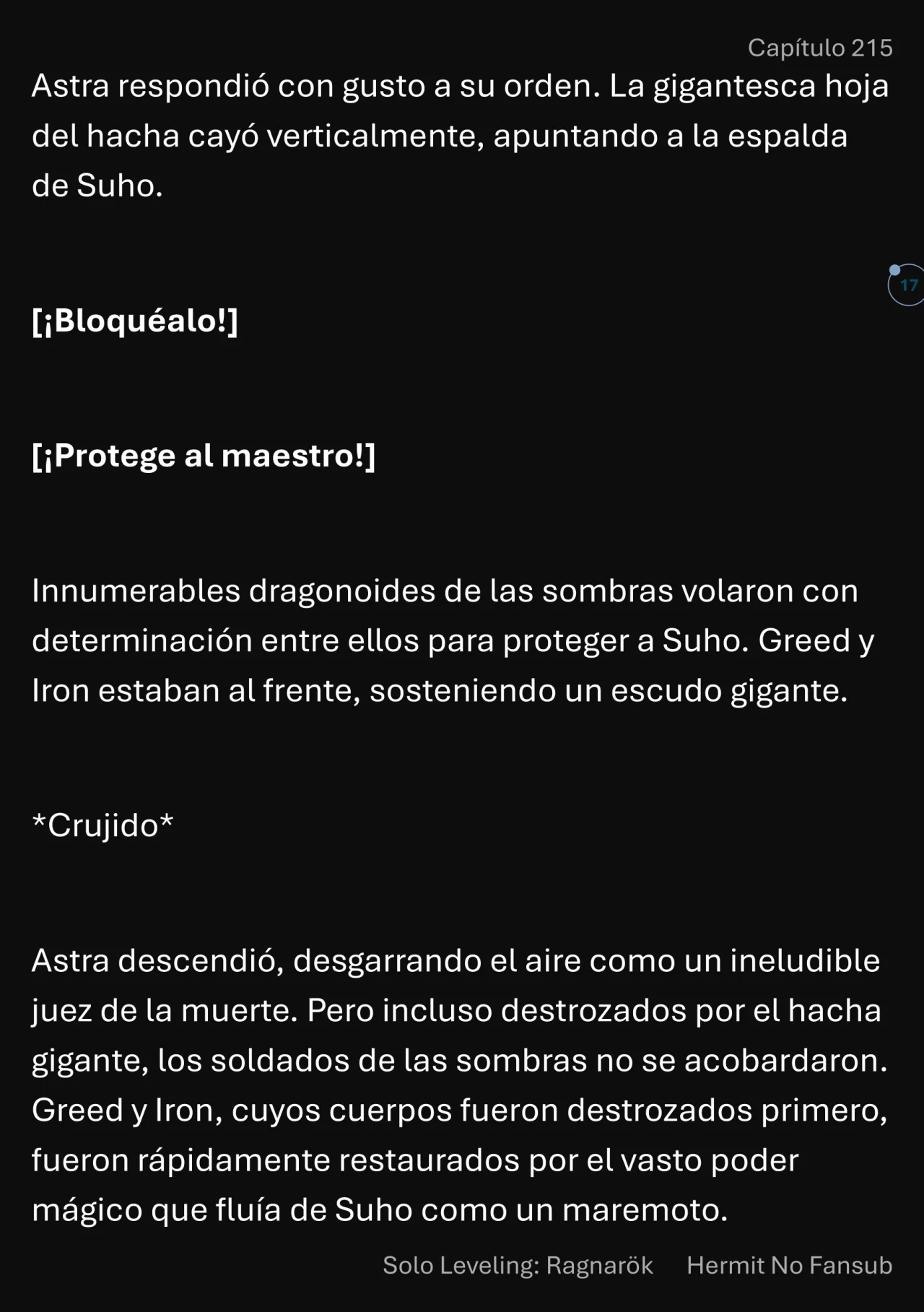 Página 18 del Manga