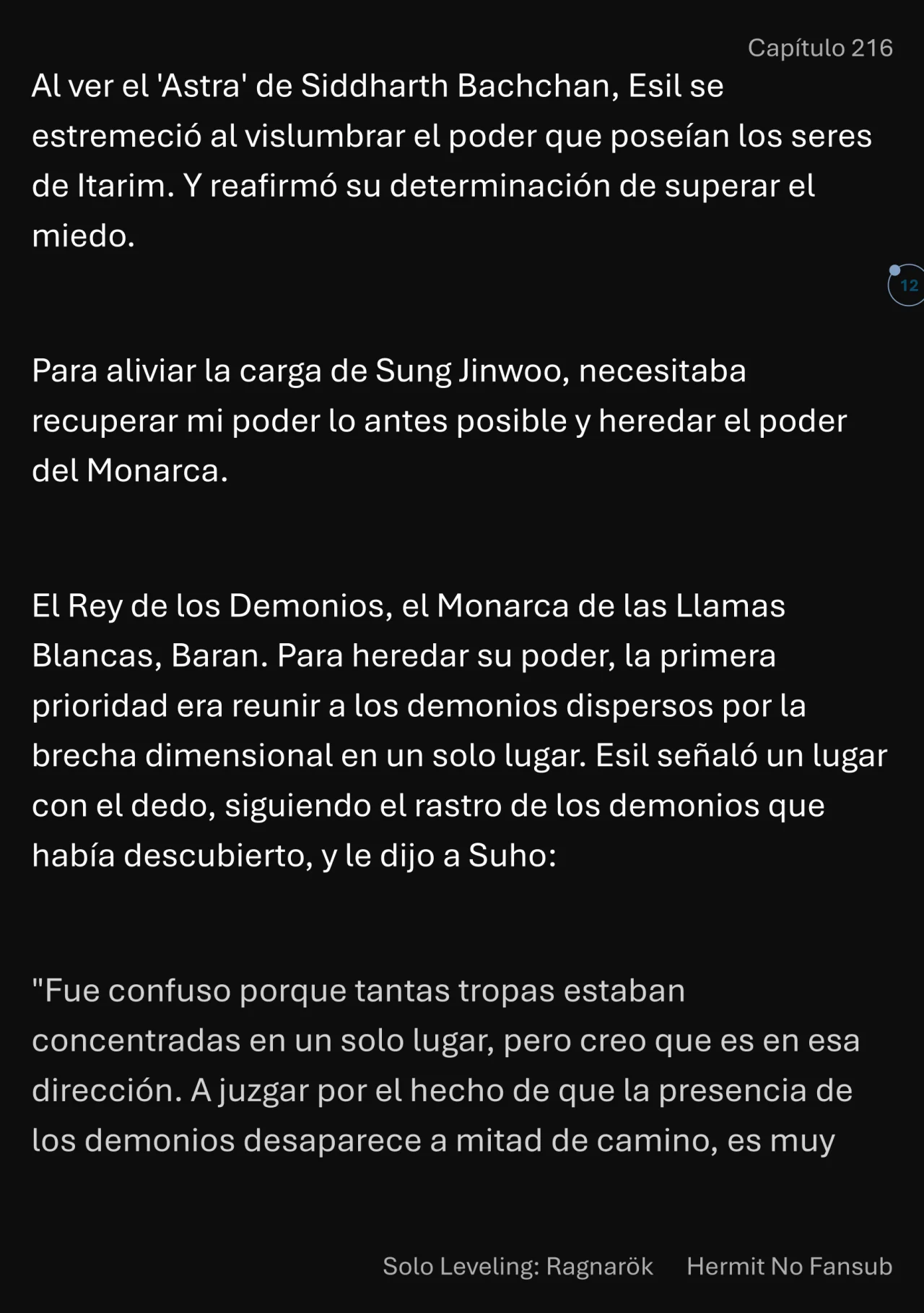 Página 13 del Manga