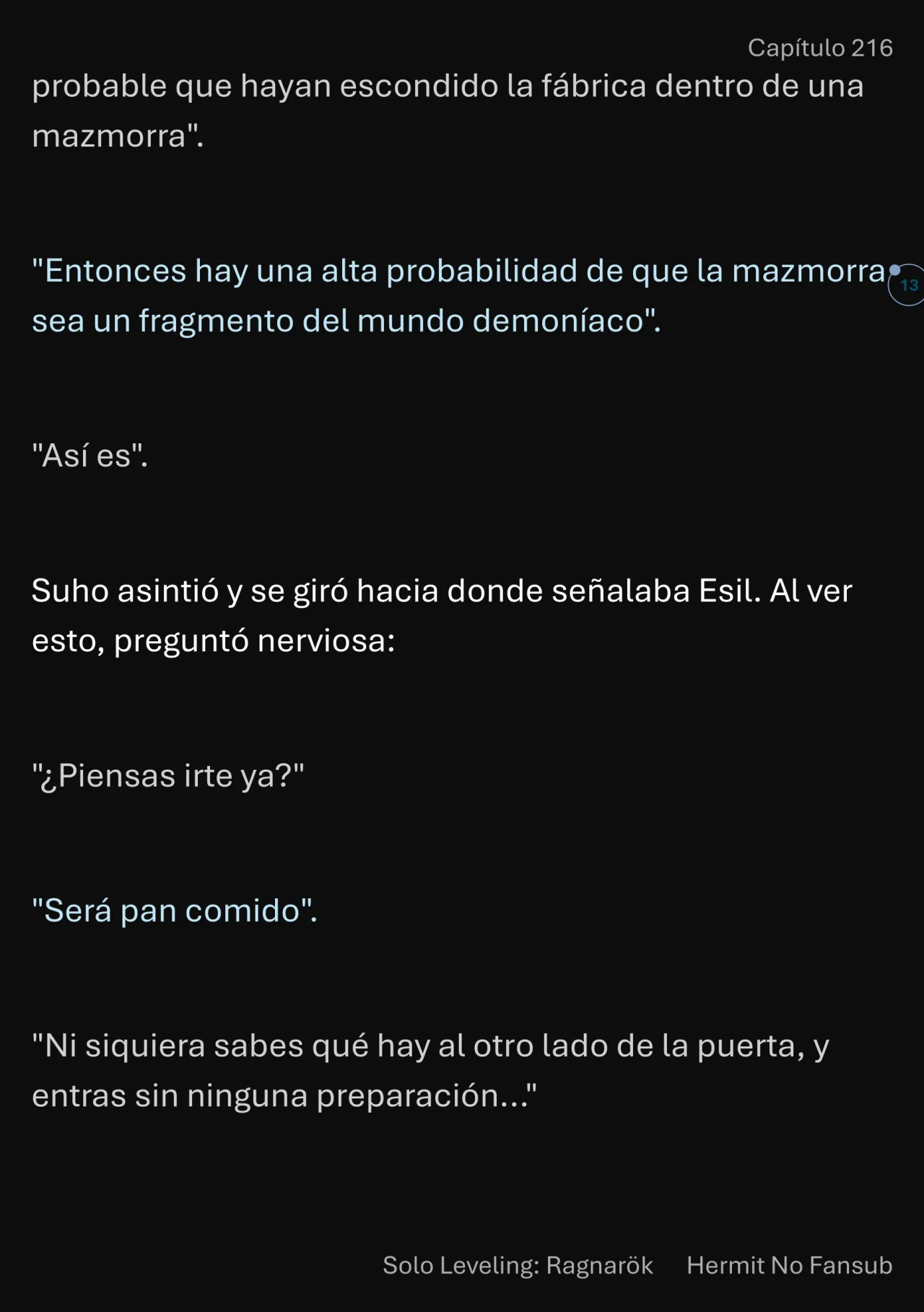 Página 14 del Manga