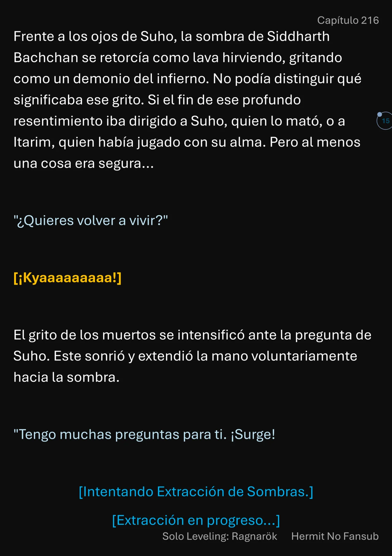 Página 16 del Manga