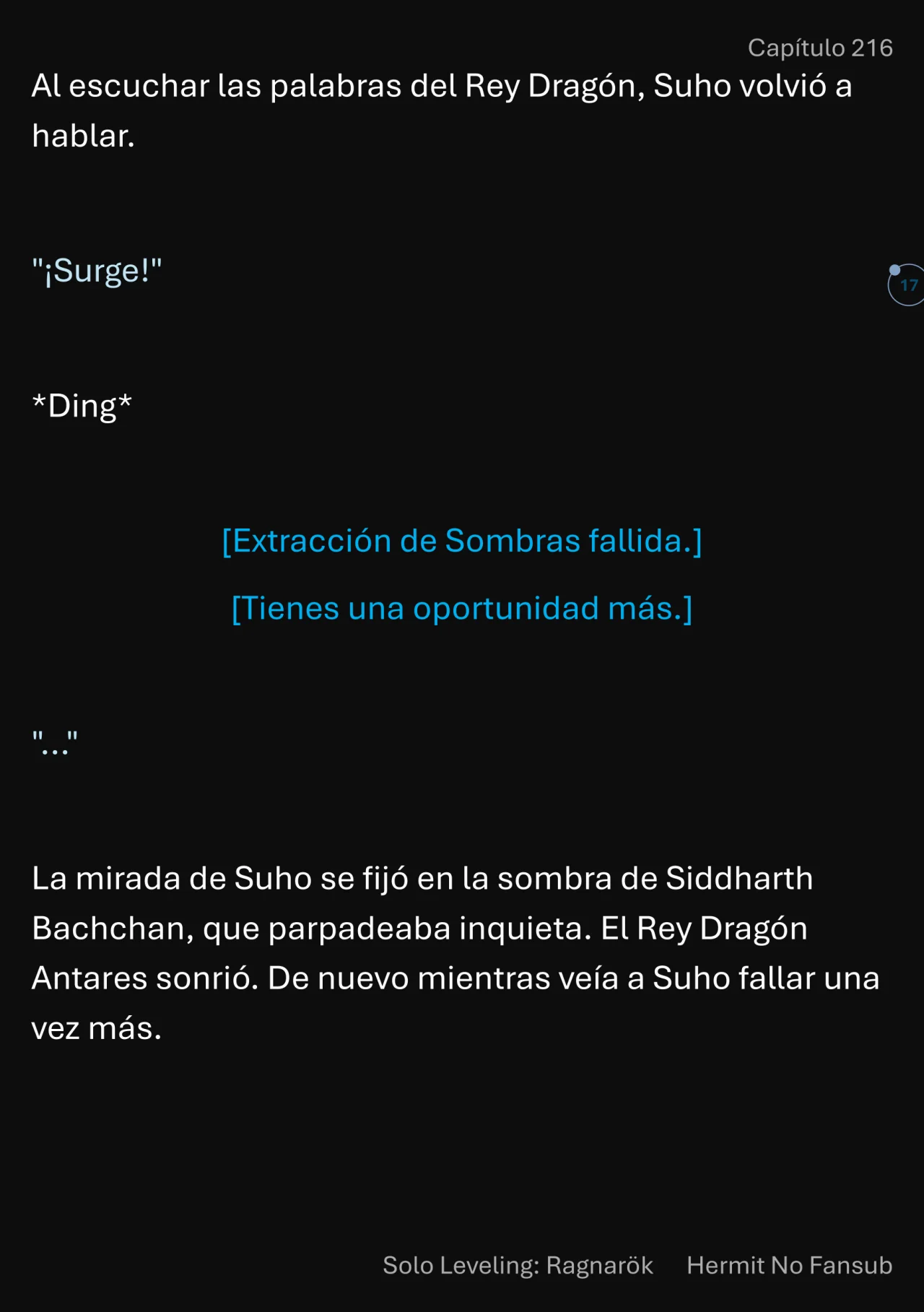 Página 18 del Manga