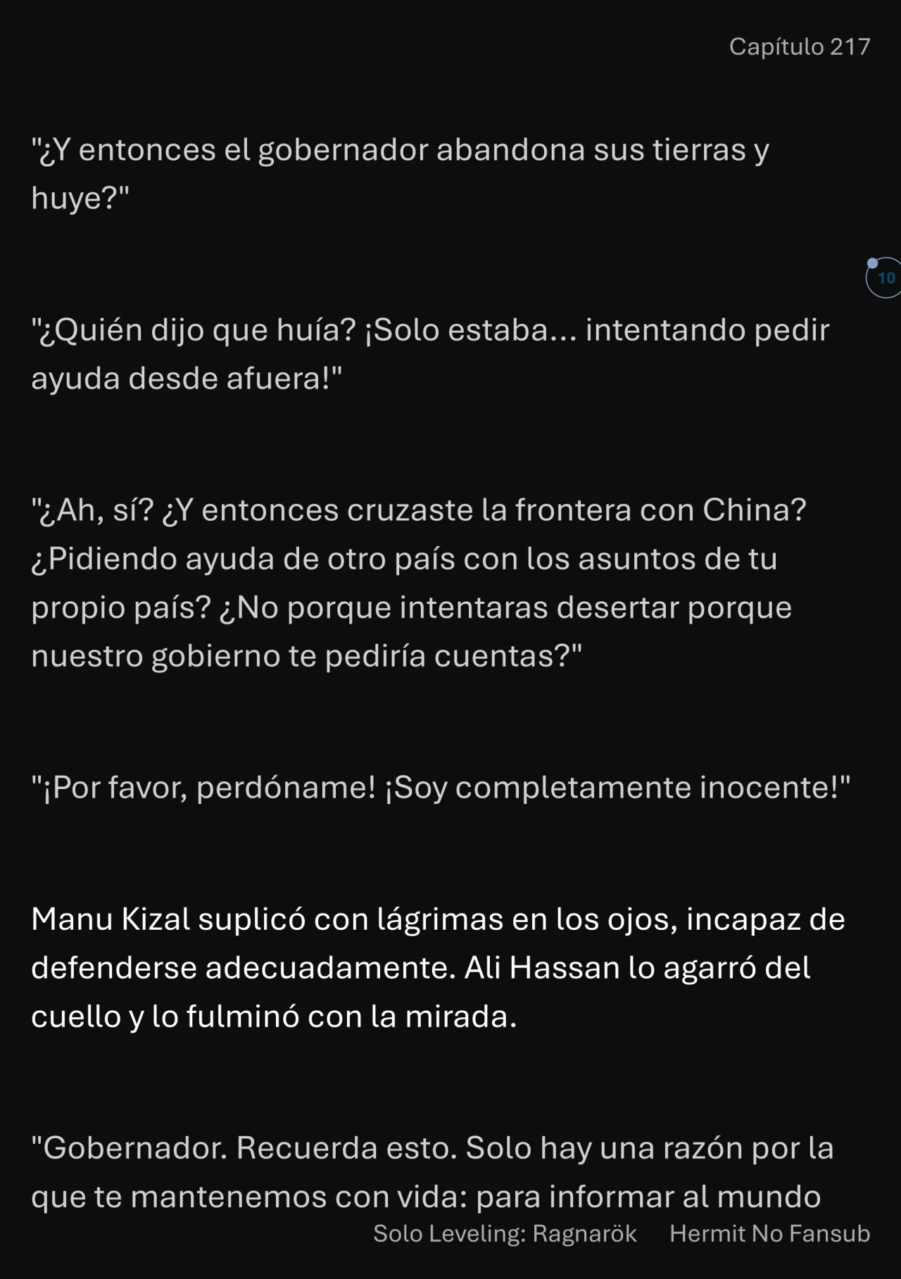 Página 11 del Manga