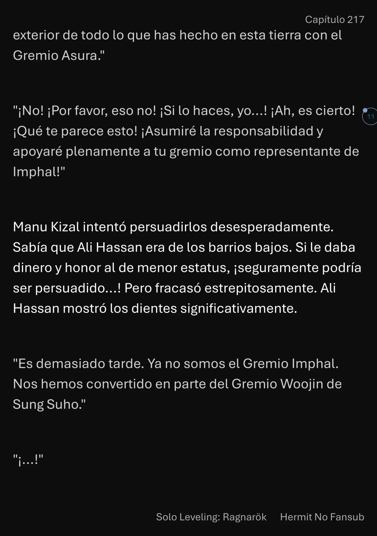 Página 12 del Manga