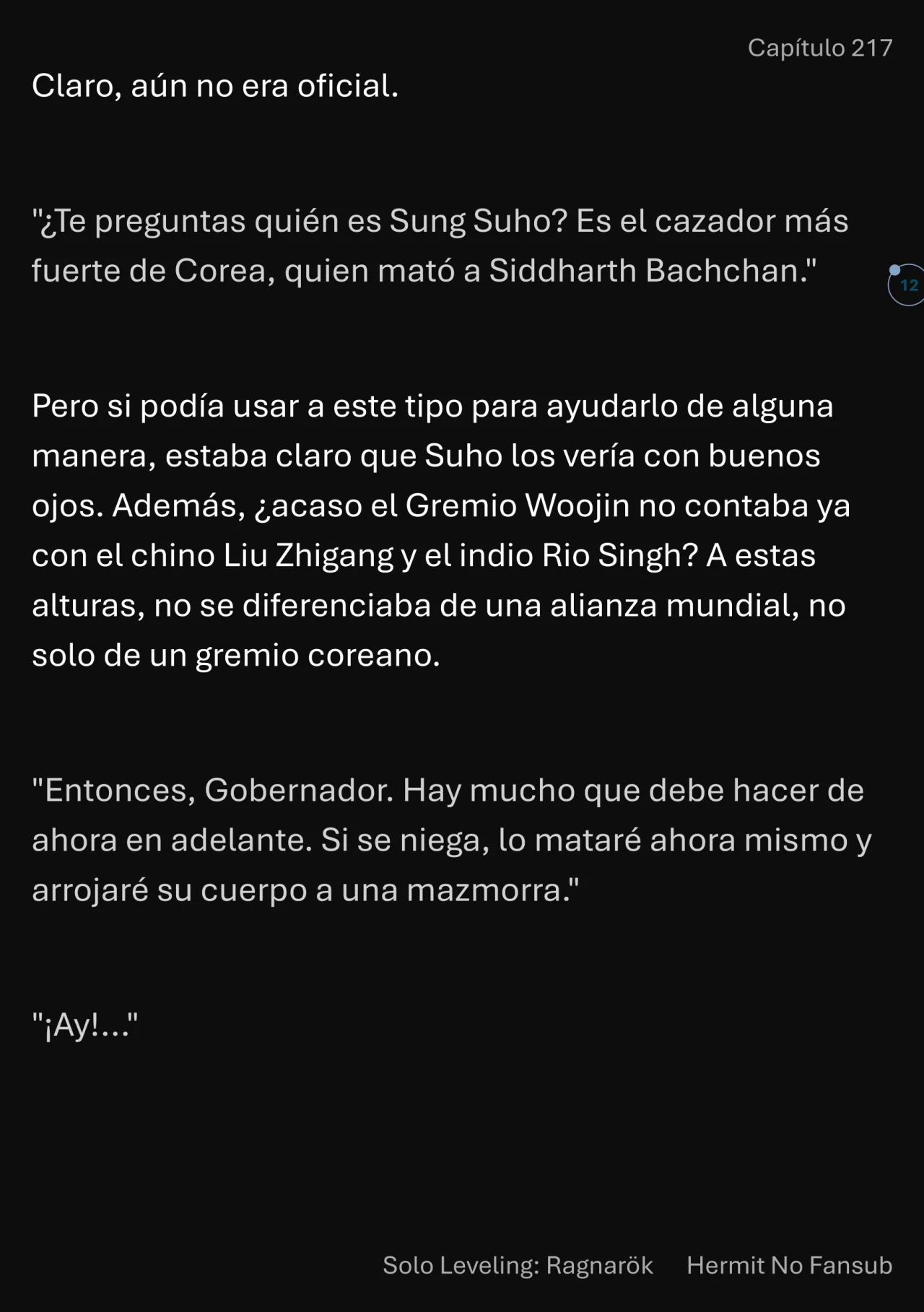 Página 13 del Manga