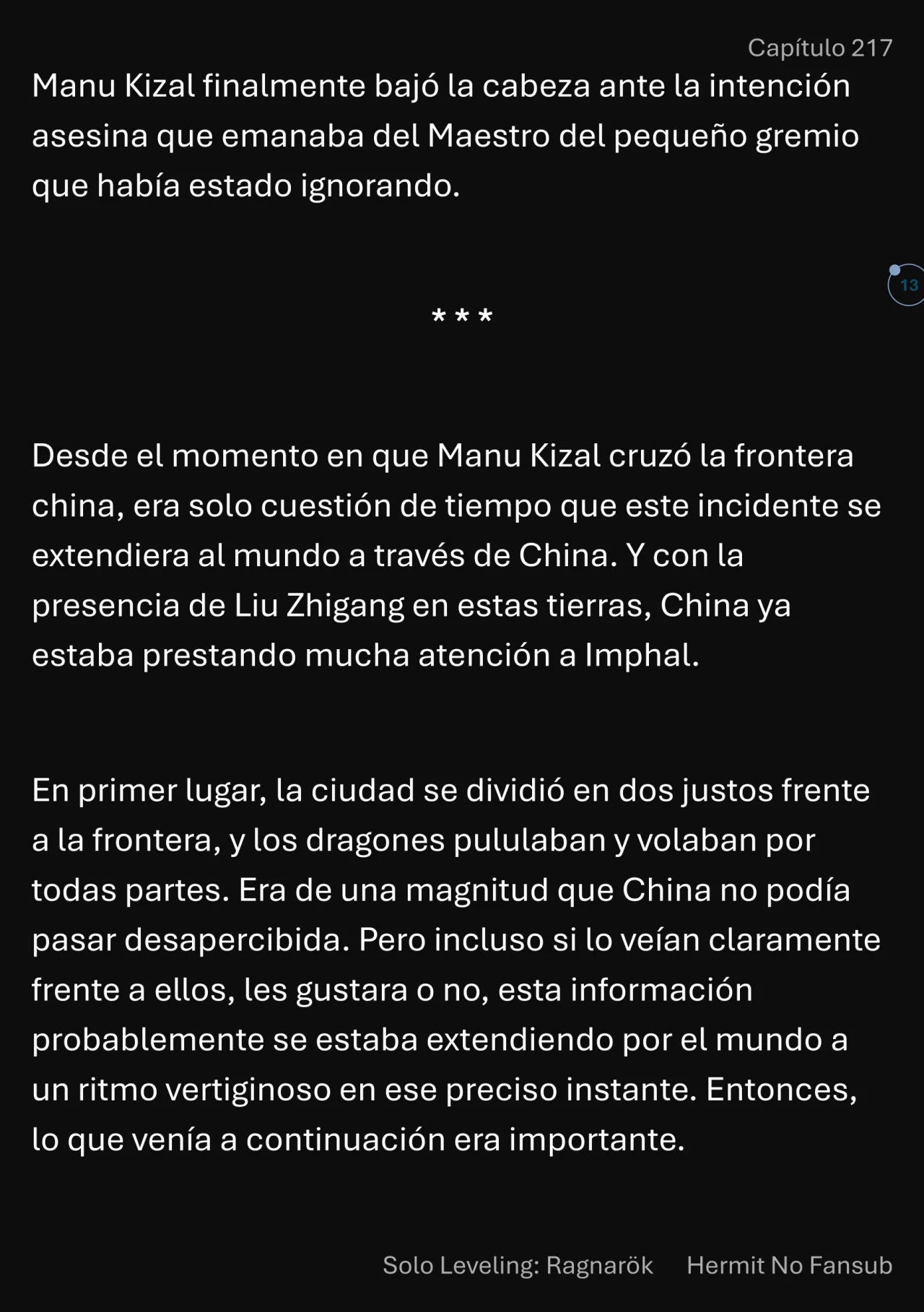 Página 14 del Manga