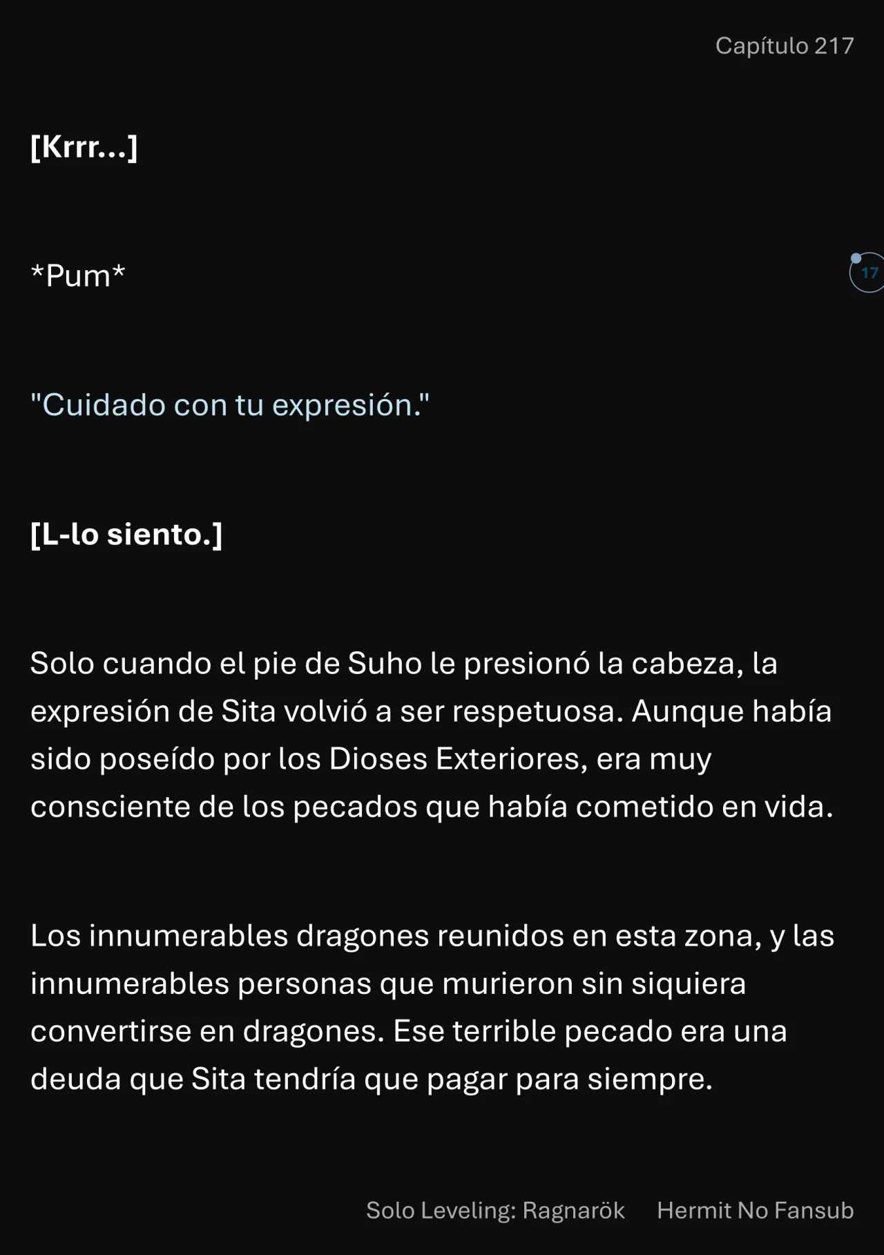 Página 18 del Manga