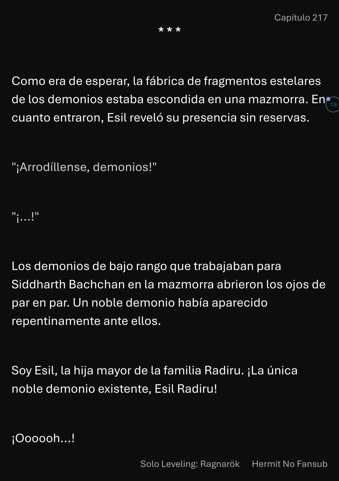 Página 19 del Manga