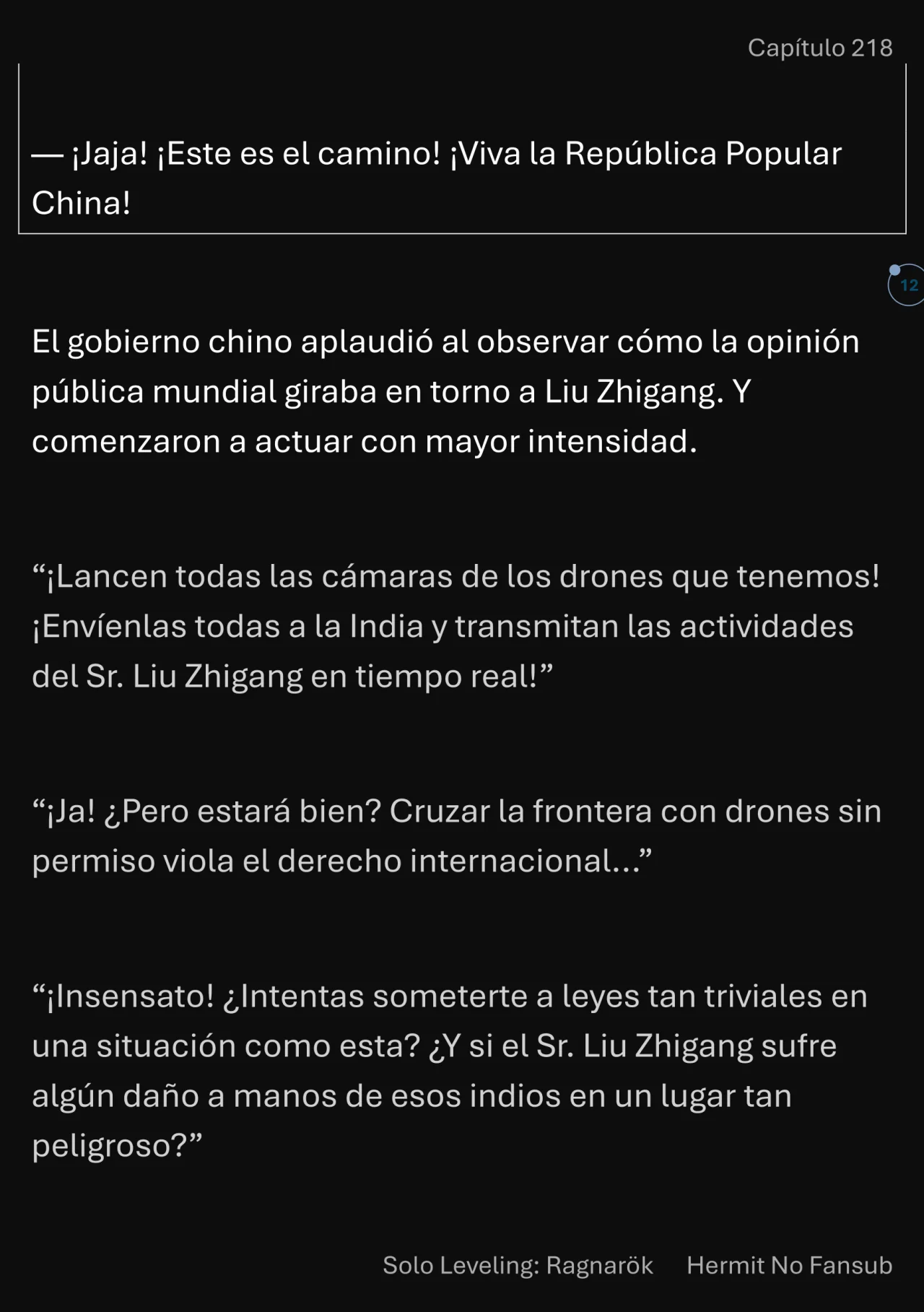 Página 13 del Manga