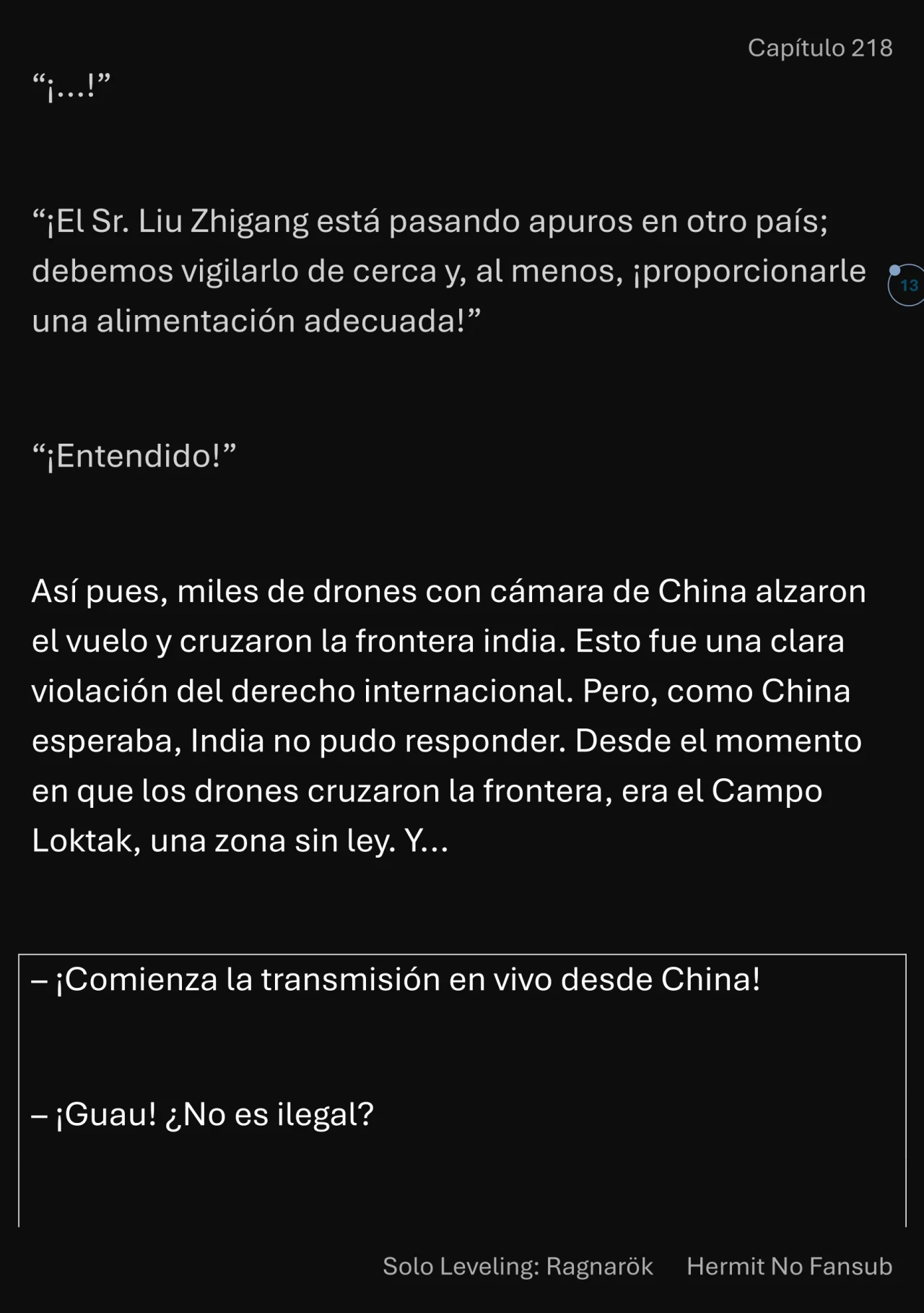 Página 14 del Manga