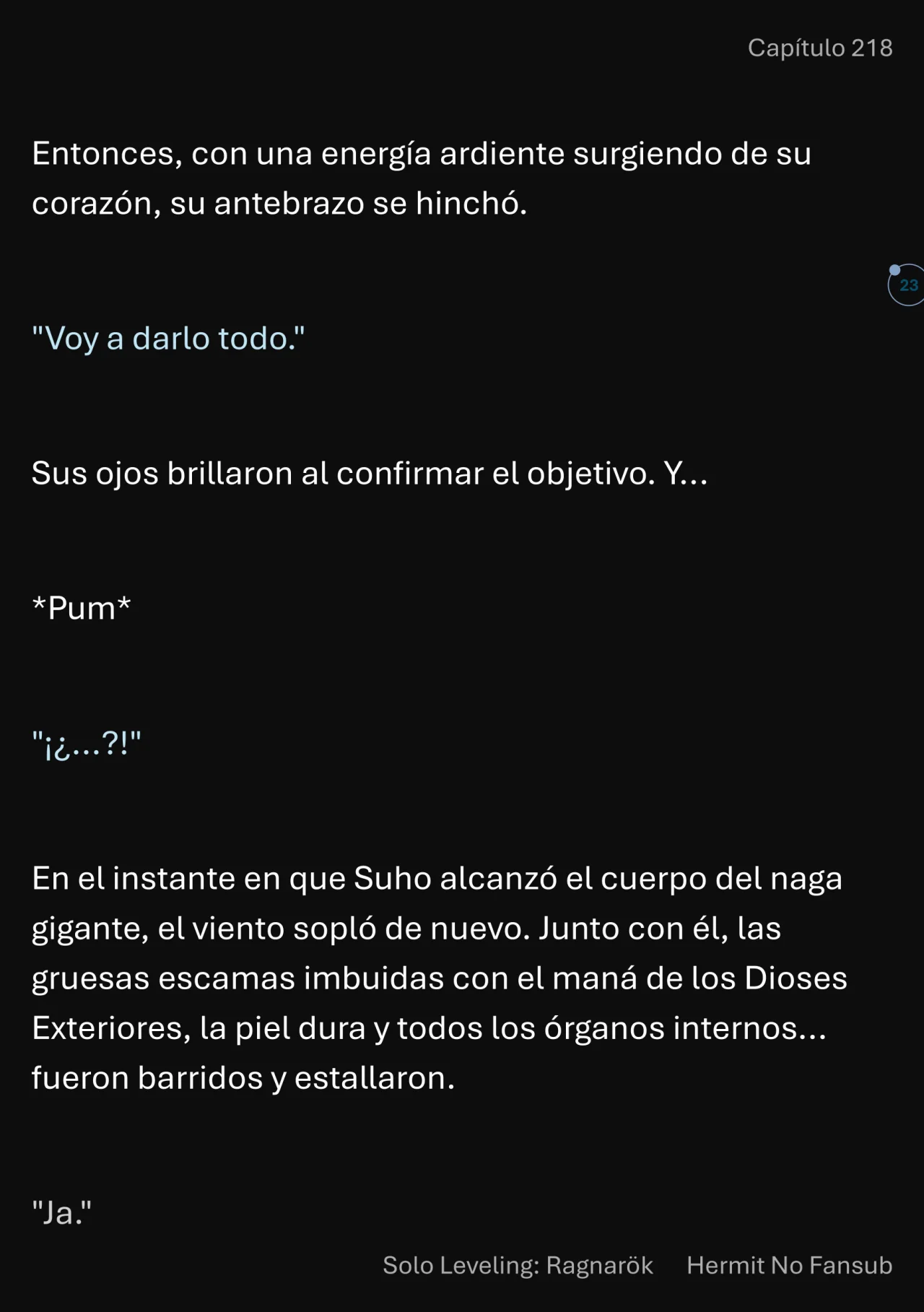 Página 24 del Manga