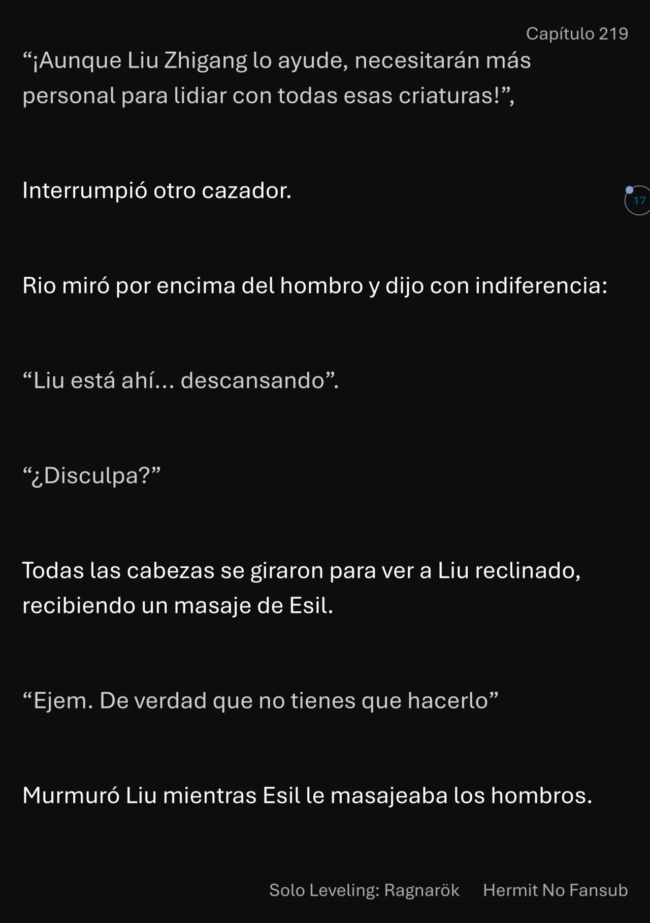 Página 18 del Manga