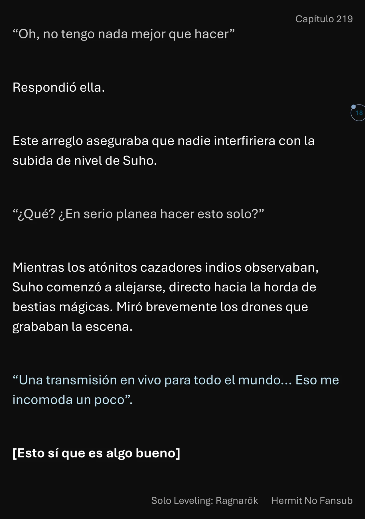 Página 19 del Manga