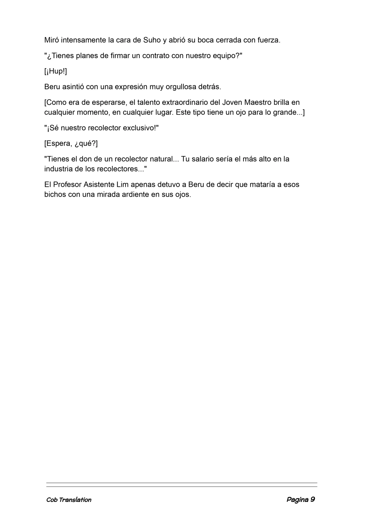 Página 9 del Manga