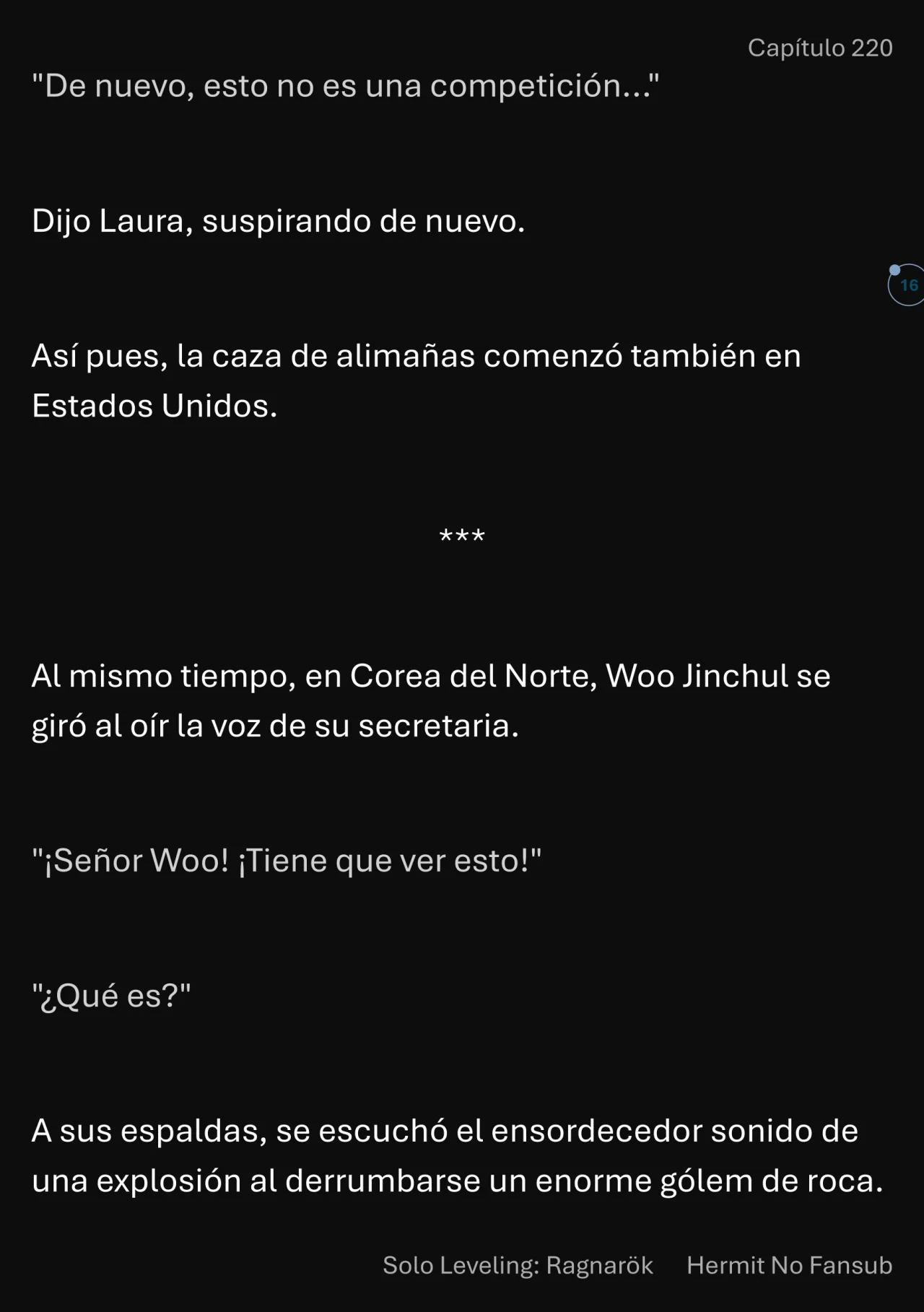 Página 17 del Manga