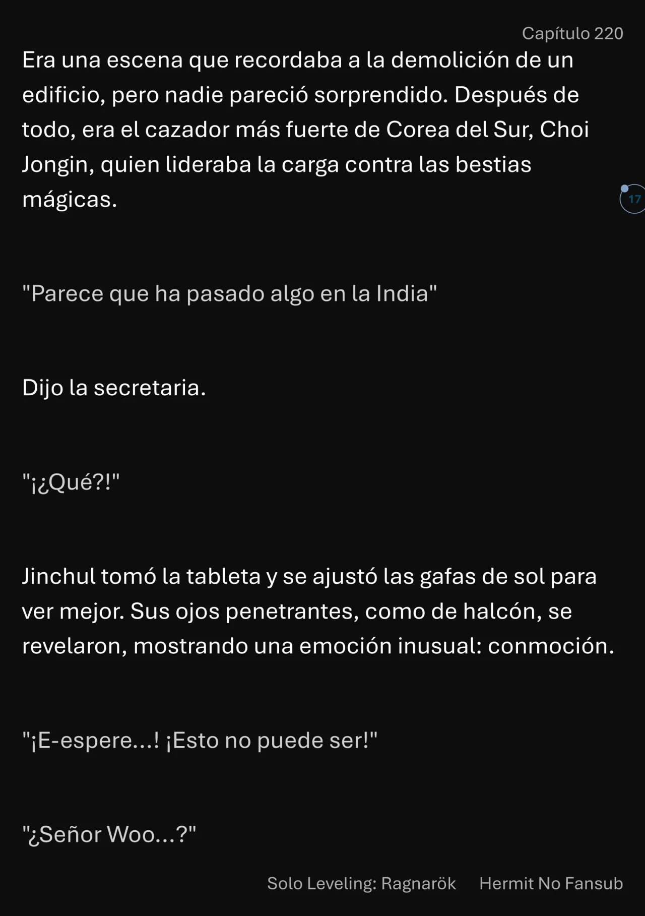 Página 18 del Manga