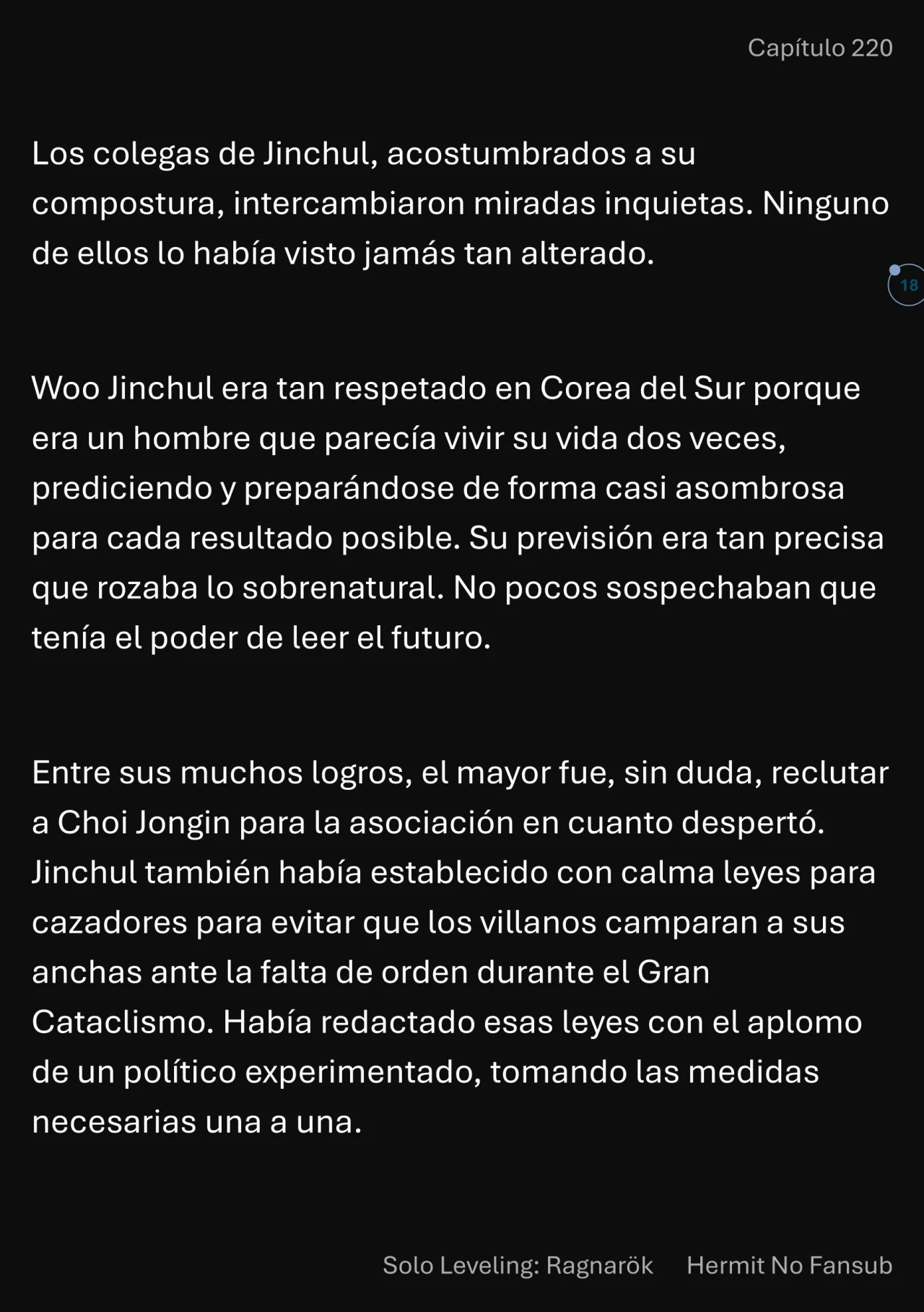 Página 19 del Manga