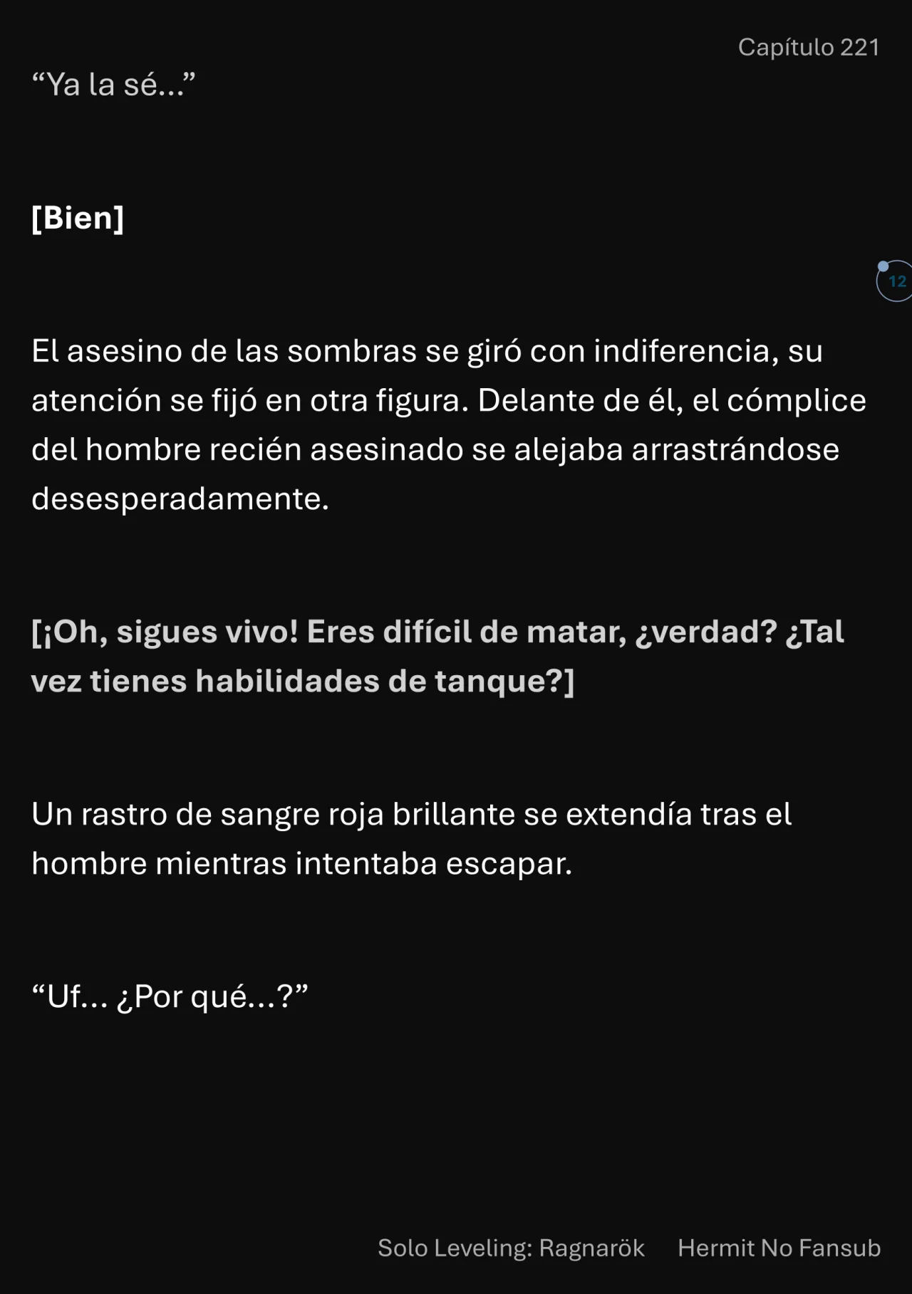 Página 13 del Manga