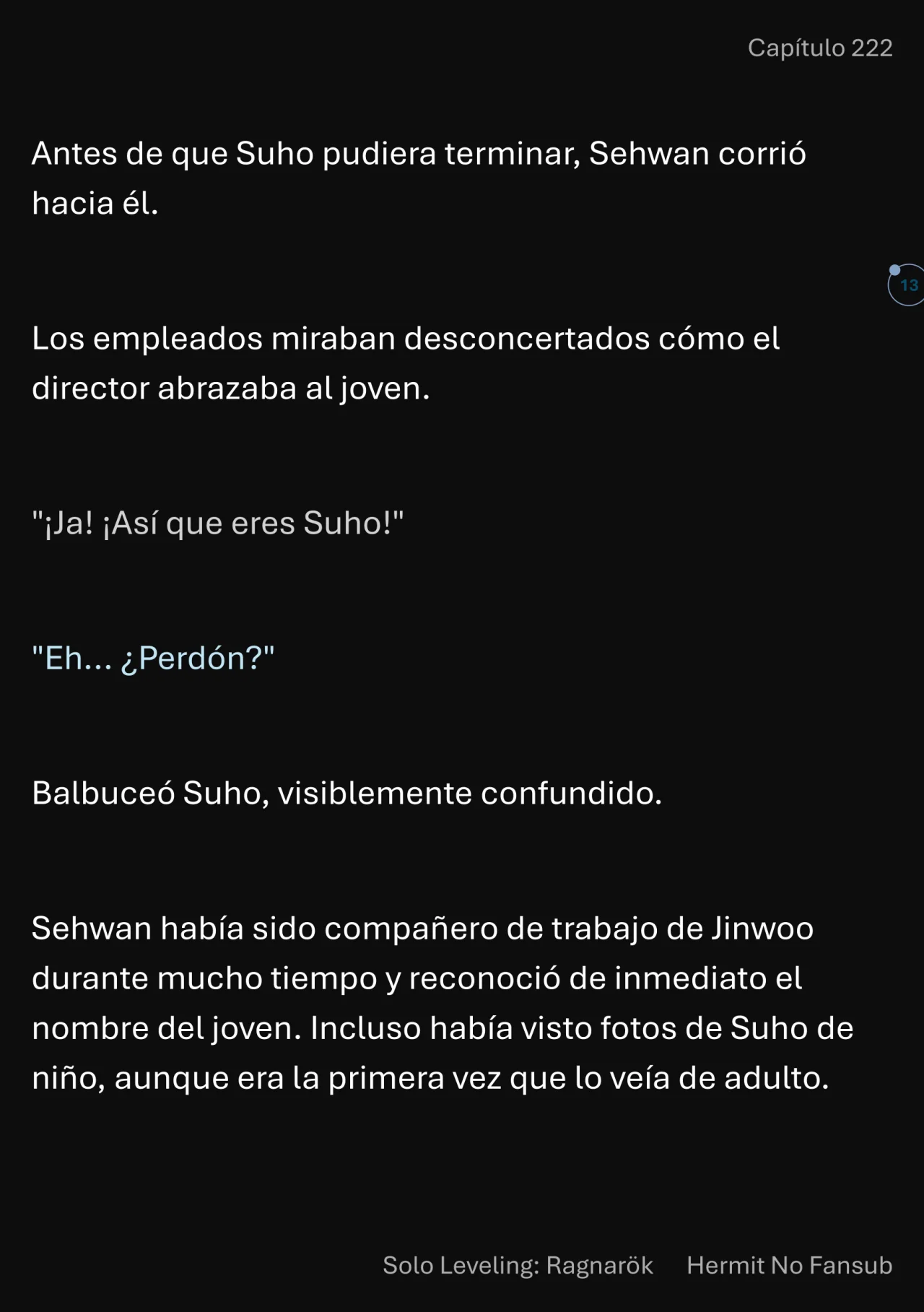 Página 14 del Manga