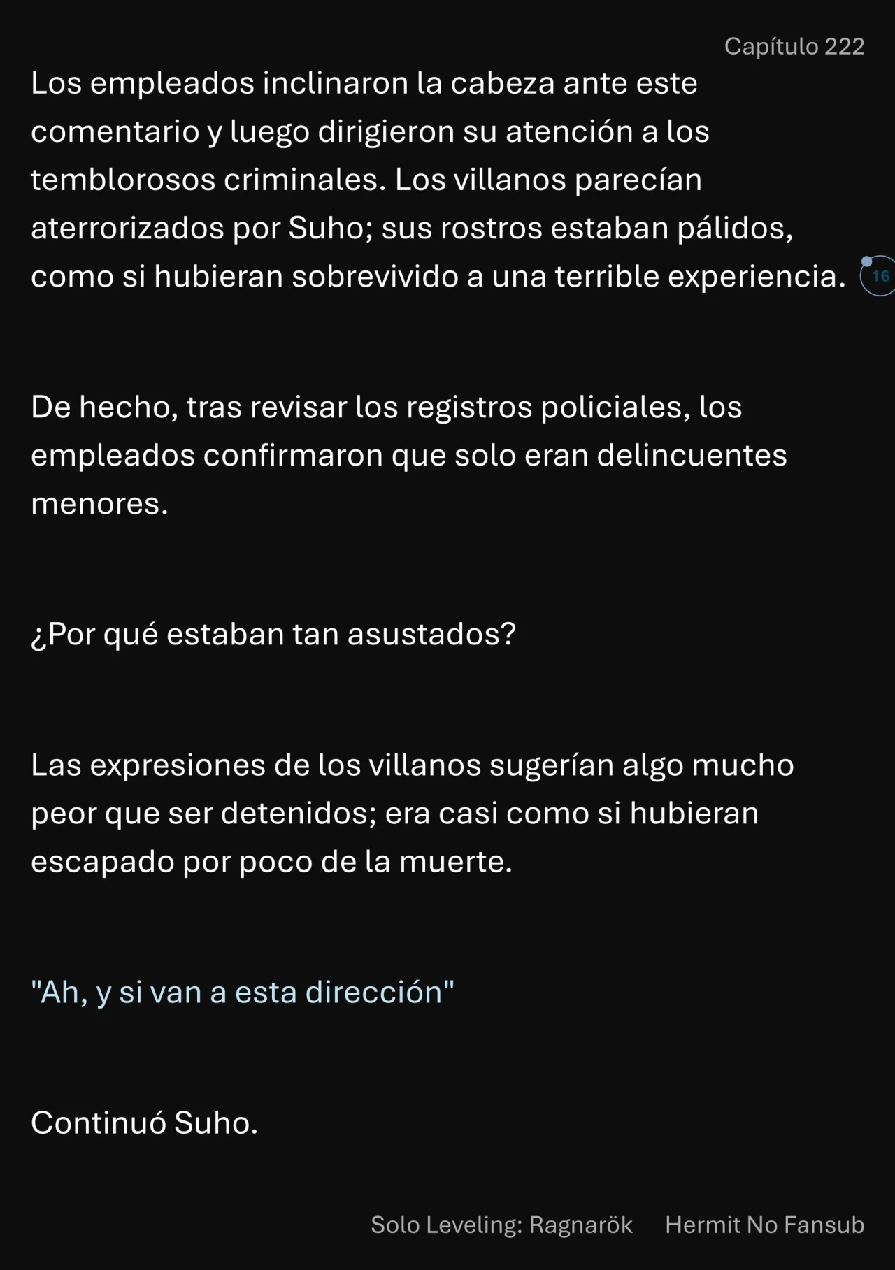 Página 17 del Manga