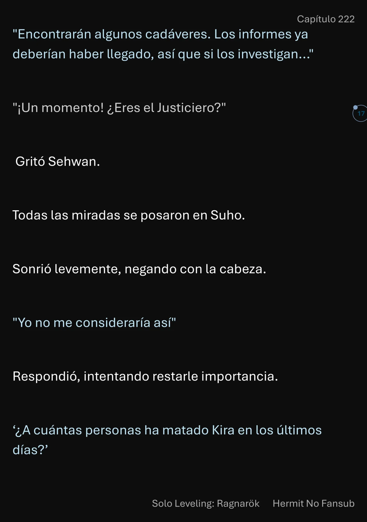 Página 18 del Manga