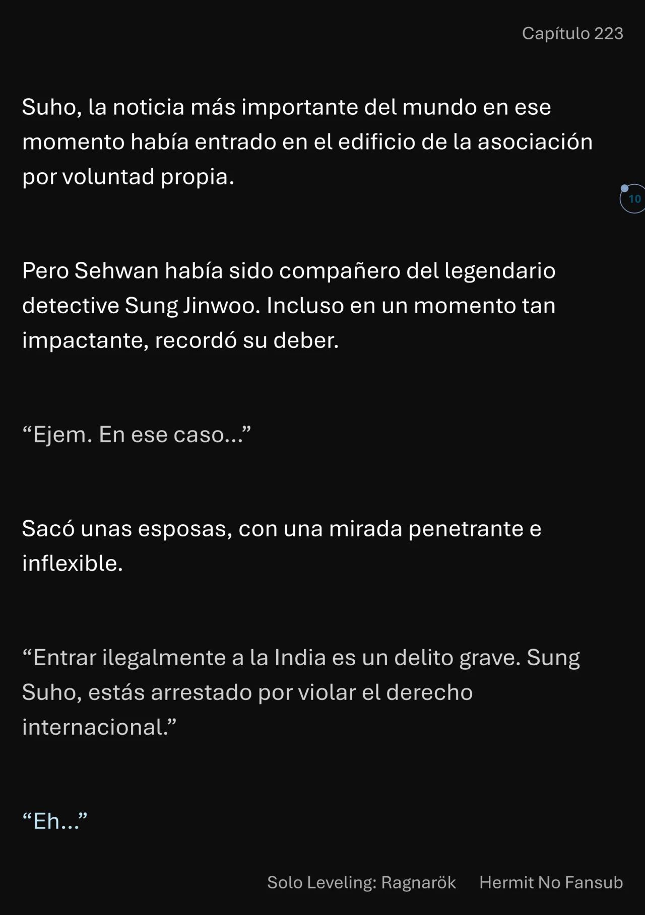 Página 11 del Manga