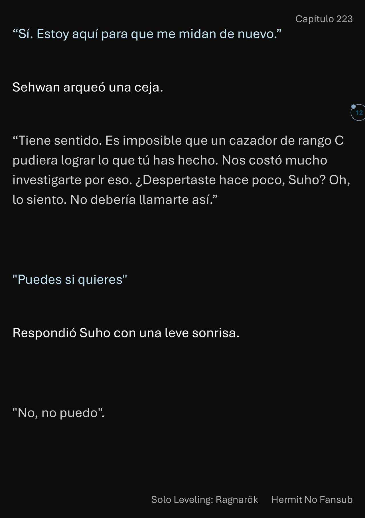 Página 13 del Manga