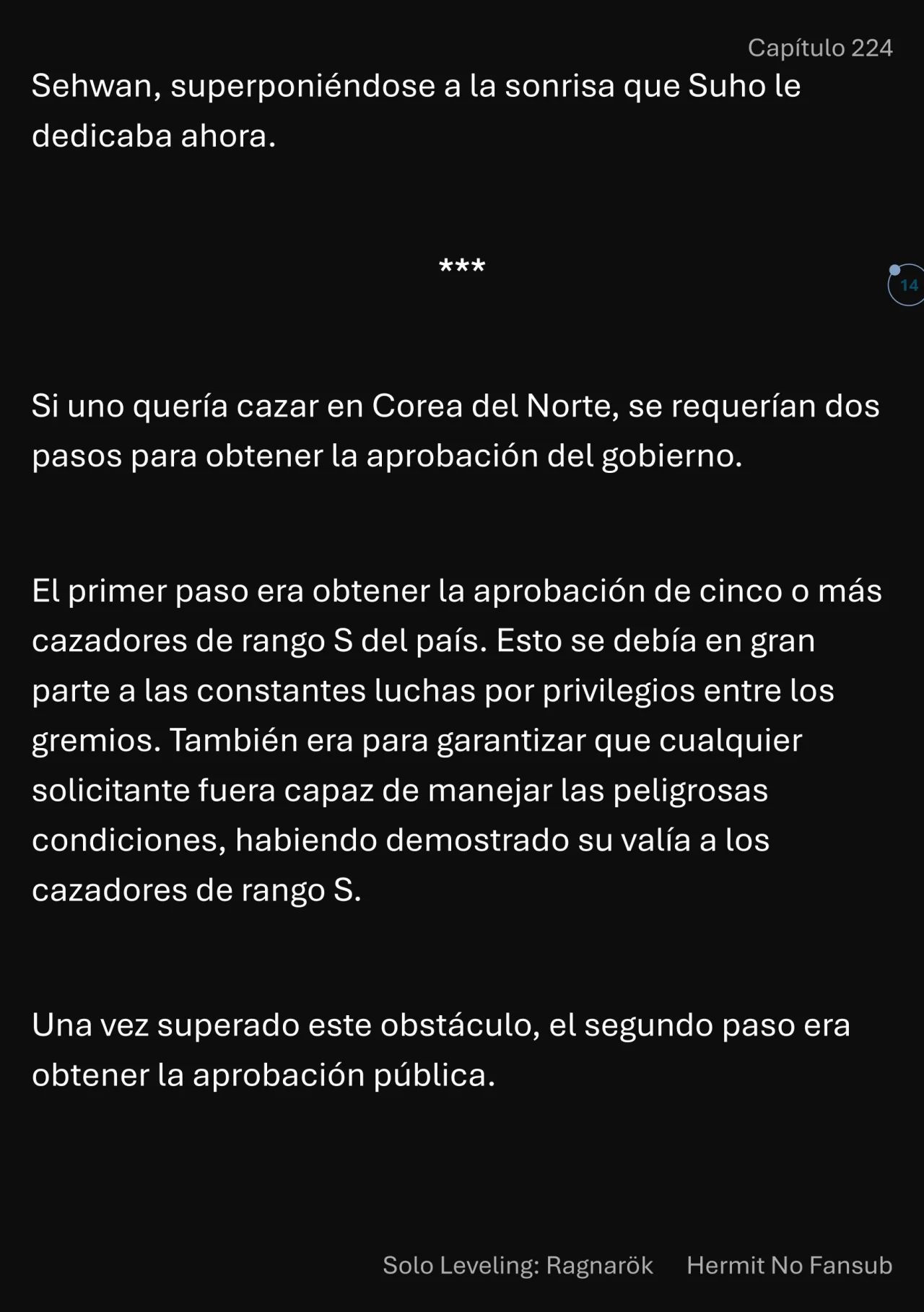 Página 15 del Manga