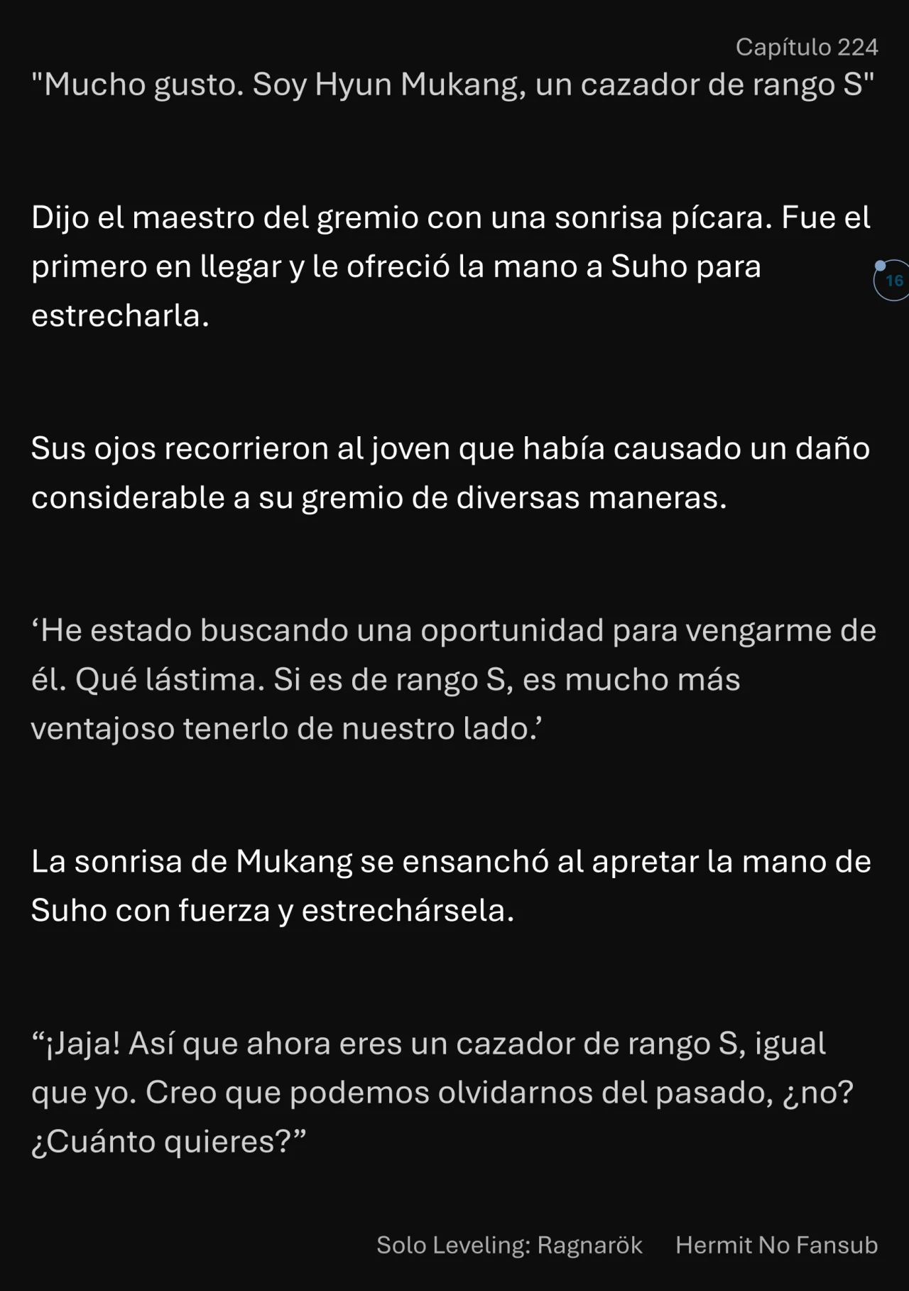 Página 17 del Manga