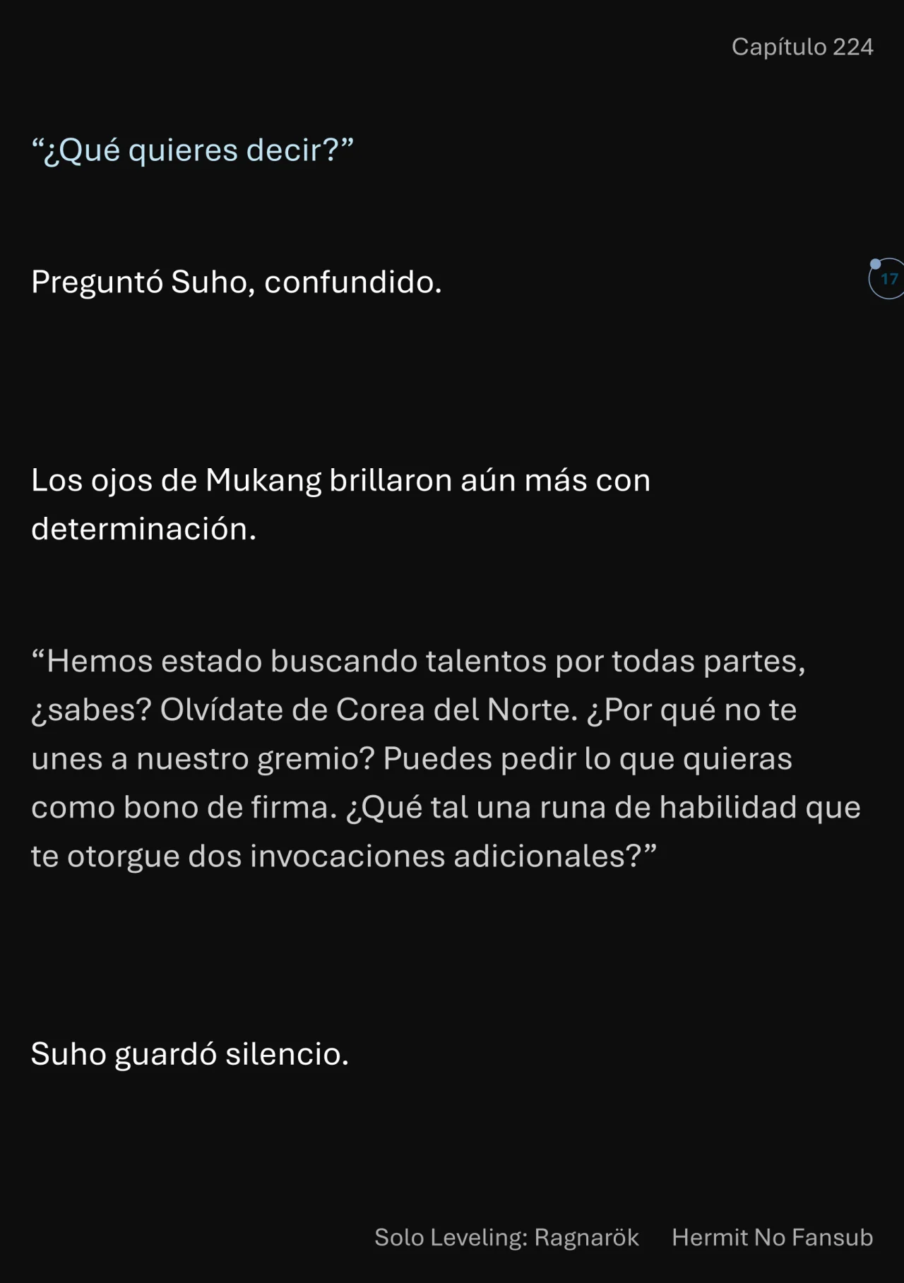 Página 18 del Manga