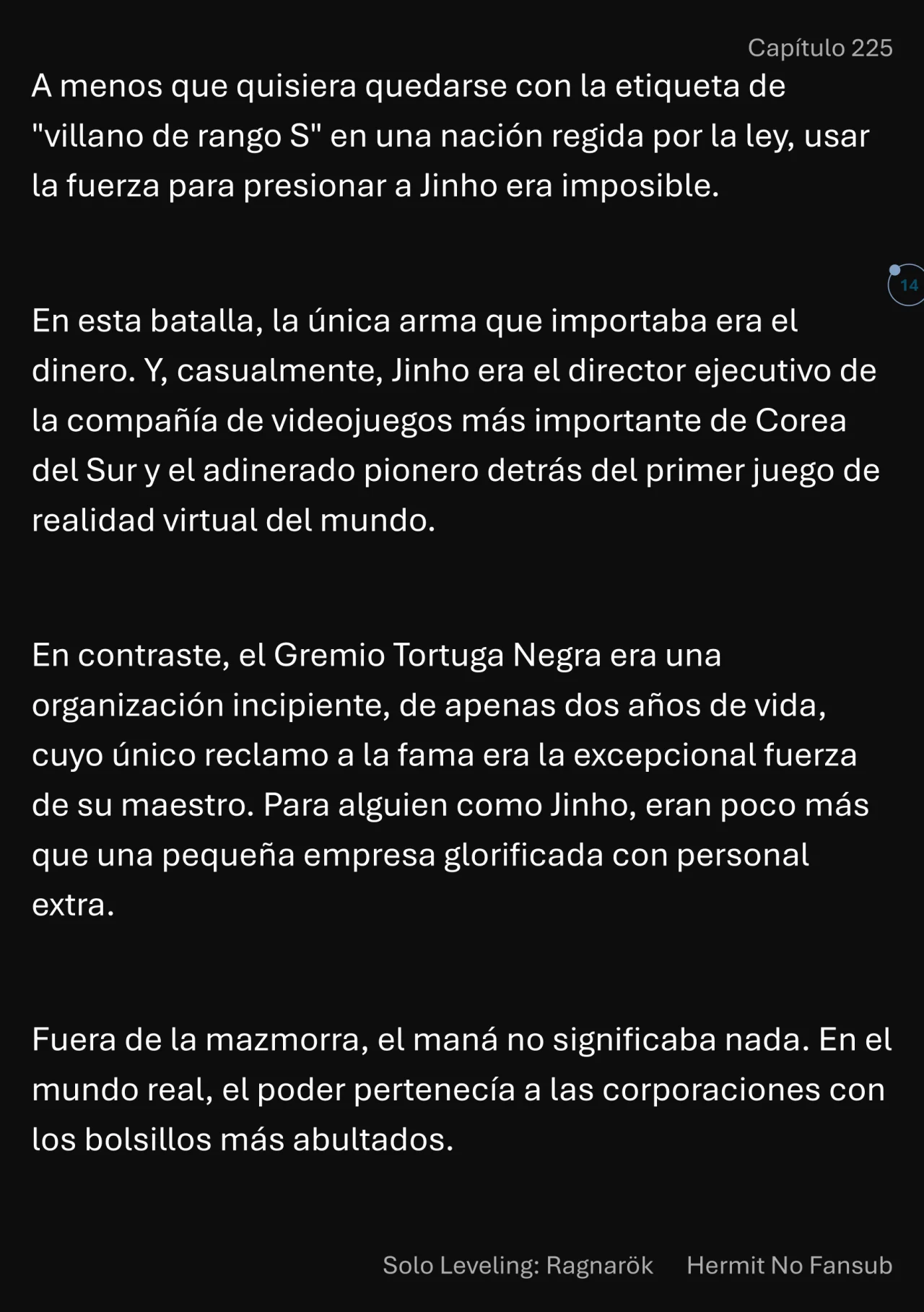 Página 15 del Manga