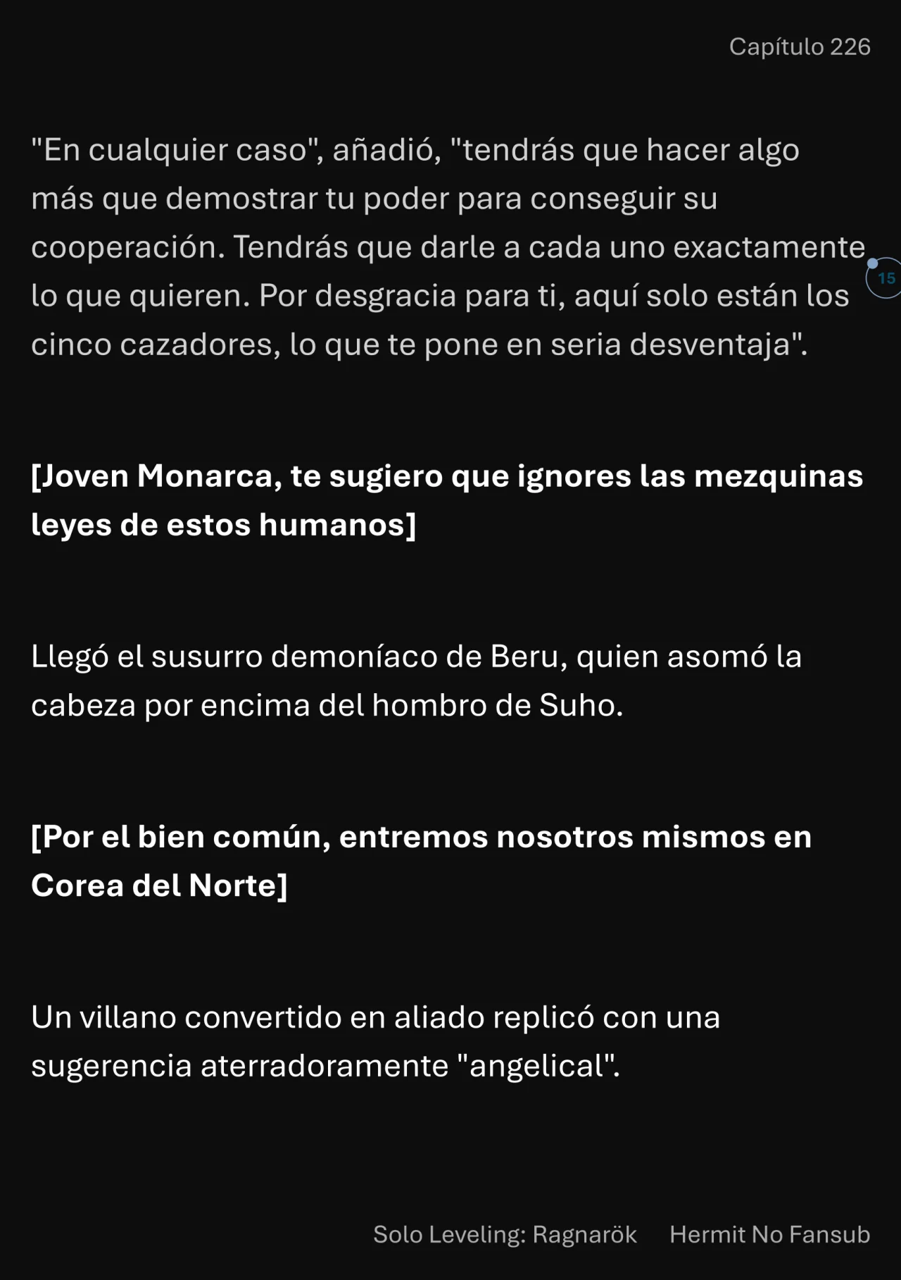 Página 16 del Manga