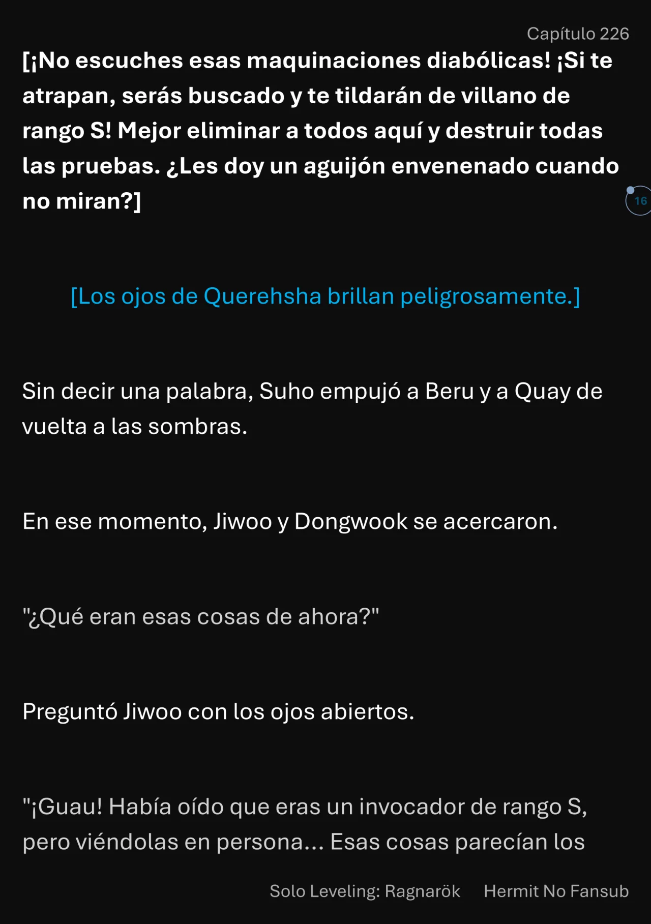 Página 17 del Manga