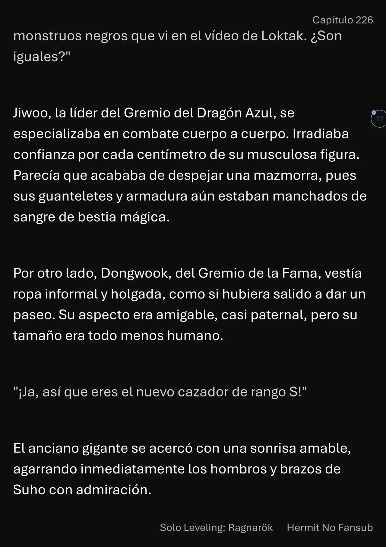 Página 18 del Manga